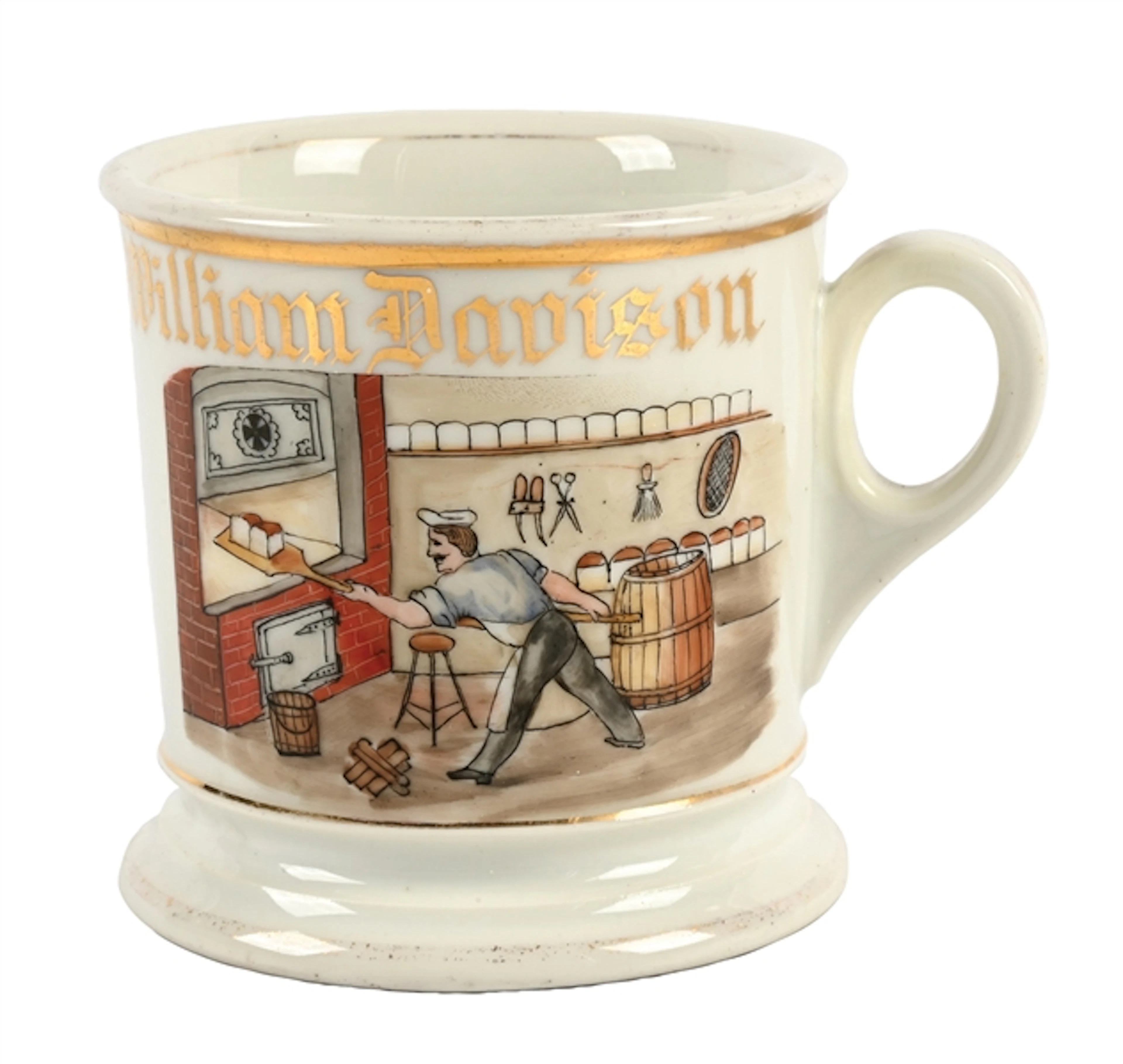 BAKER'S SHAVING MUG