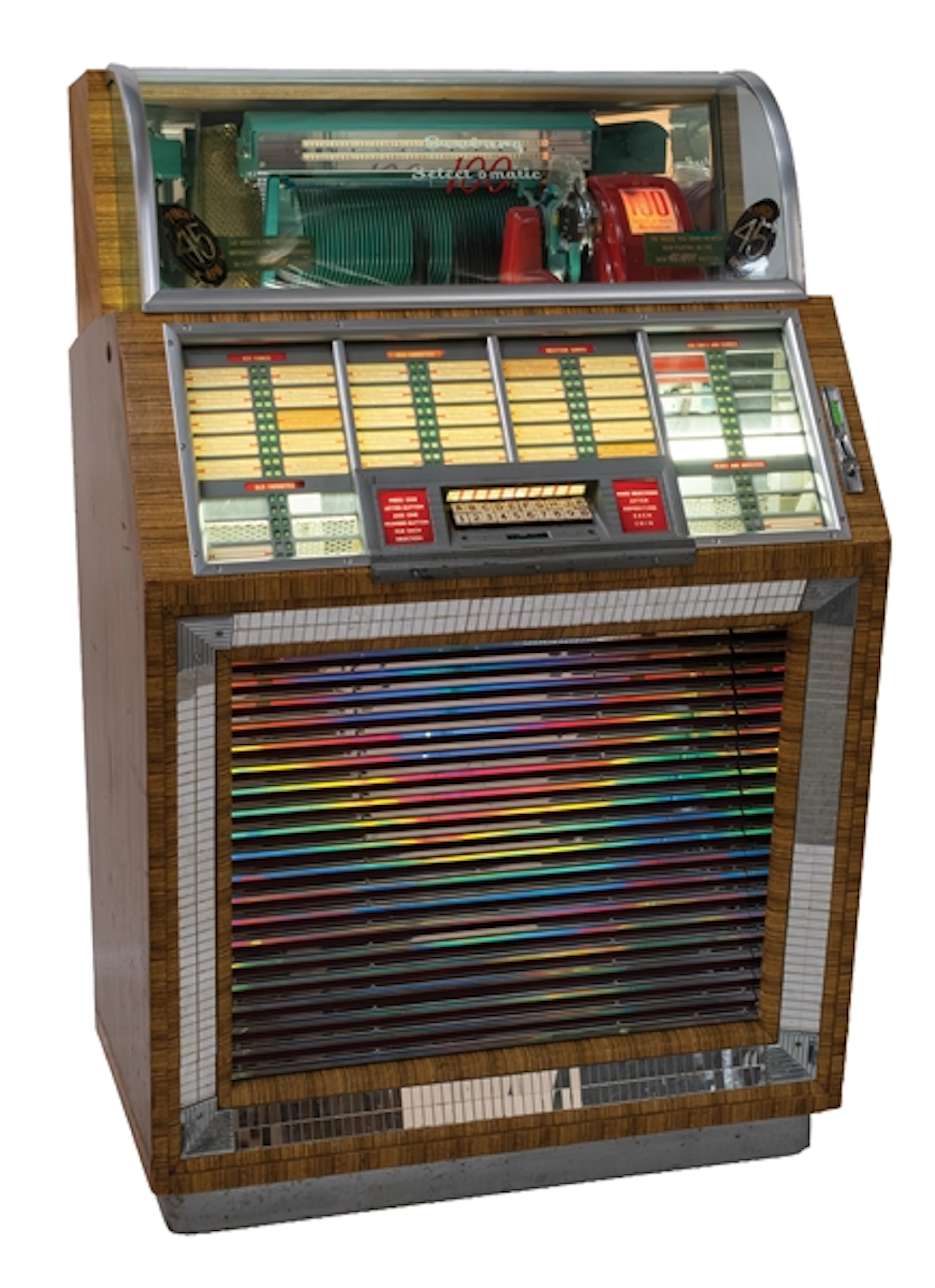 SEEBURG SELECT-O-MATIC MODEL 100B JUKEBOX