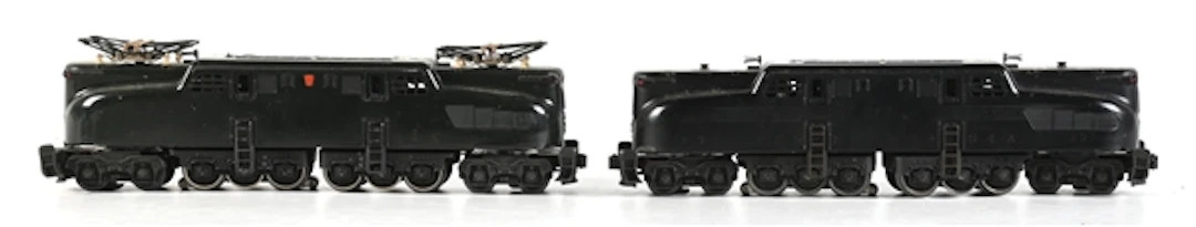 LOT OF 2: LIONEL 0-GA. GG1 NO. 2332 ENGINES