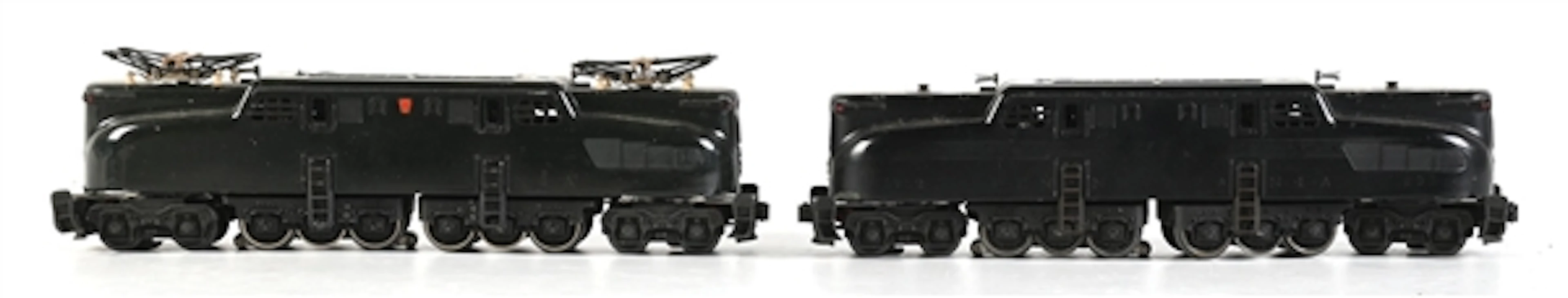 LOT OF 2: LIONEL 0-GA. GG1 NO. 2332 ENGINES