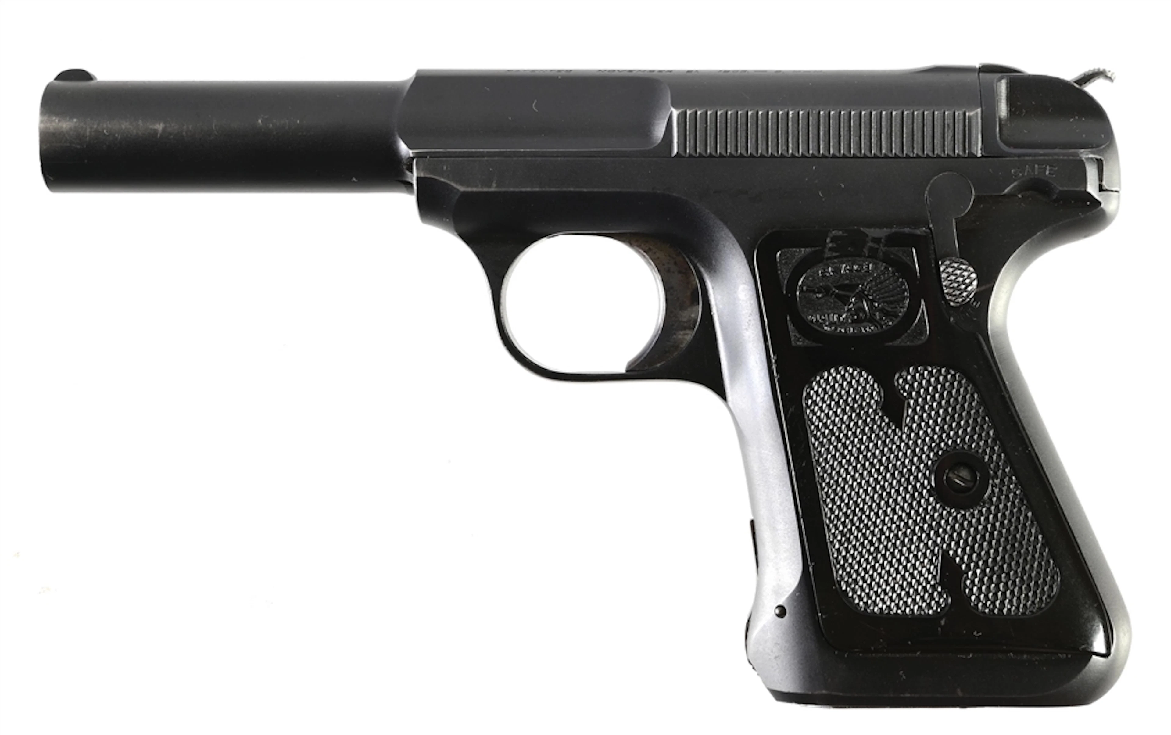 (C) SAVAGE MODEL 1907 .380 SEMI-AUTOMATIC PISTOL.