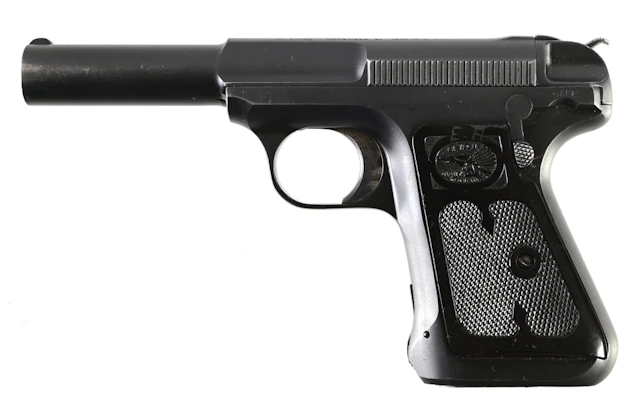 (C) SAVAGE MODEL 1907 .380 SEMI-AUTOMATIC PISTOL.