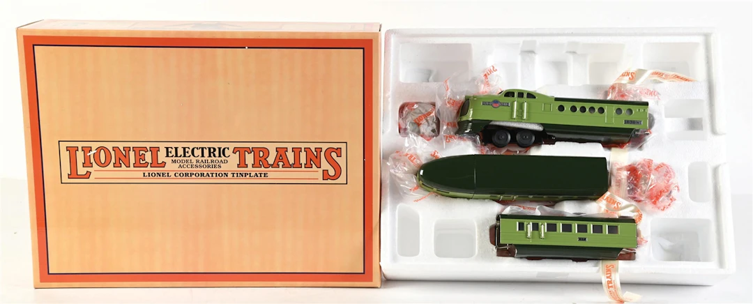LIONEL/MTH O-GA. CITY OF DENVER UNION PACIFIC 3-CAR PASSENGER SET