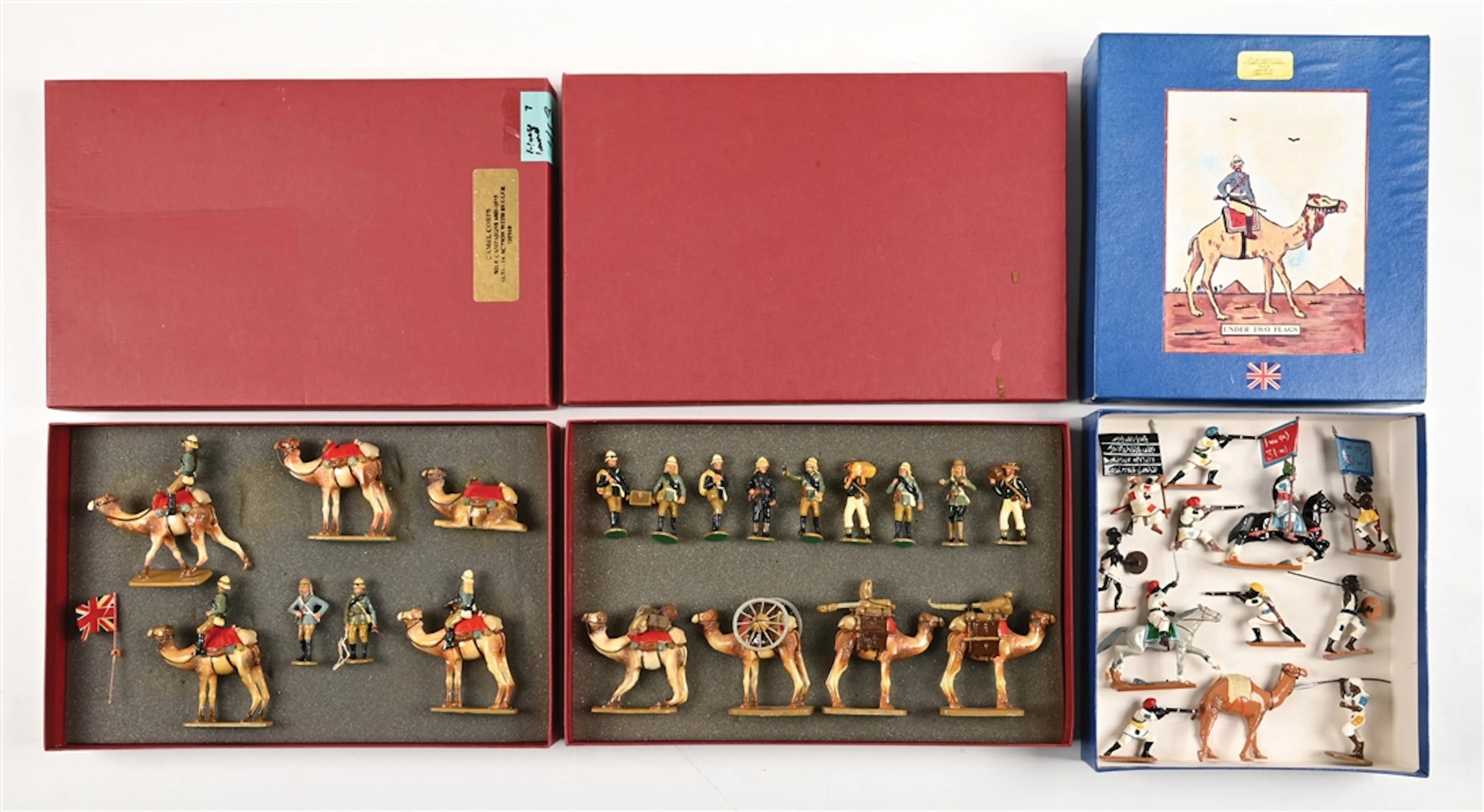 LOT OF 3: TOY SOLDIER SETS IN BOXES