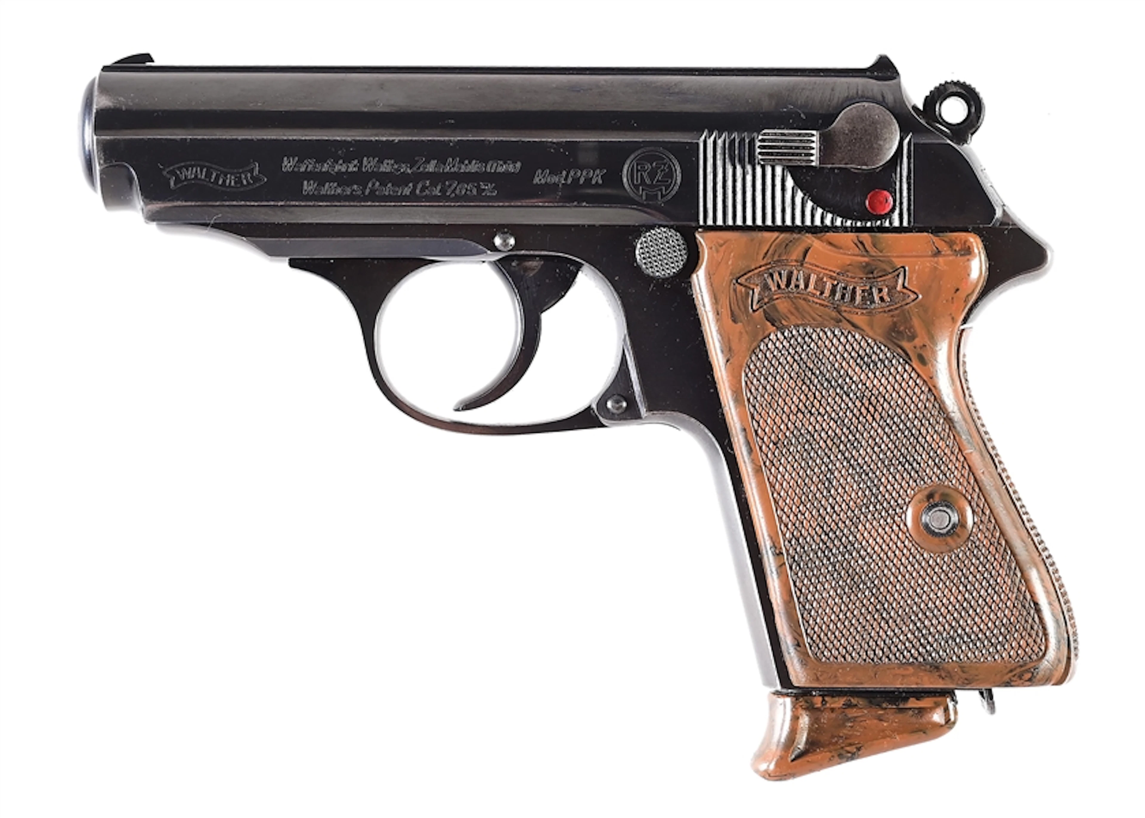 (C) RZM WALTHER PPK SEMI-AUTOMATIC PISTOL.