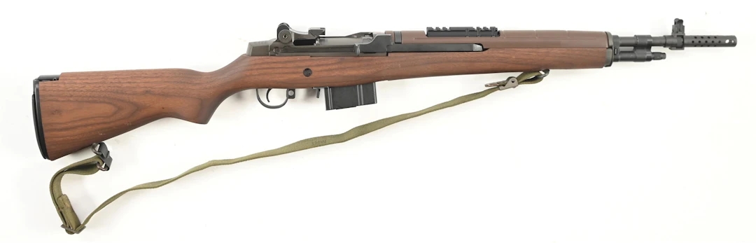 (M) SPRINGFIELD M1A SCOUT SEMI-AUTOMATIC RIFLE.