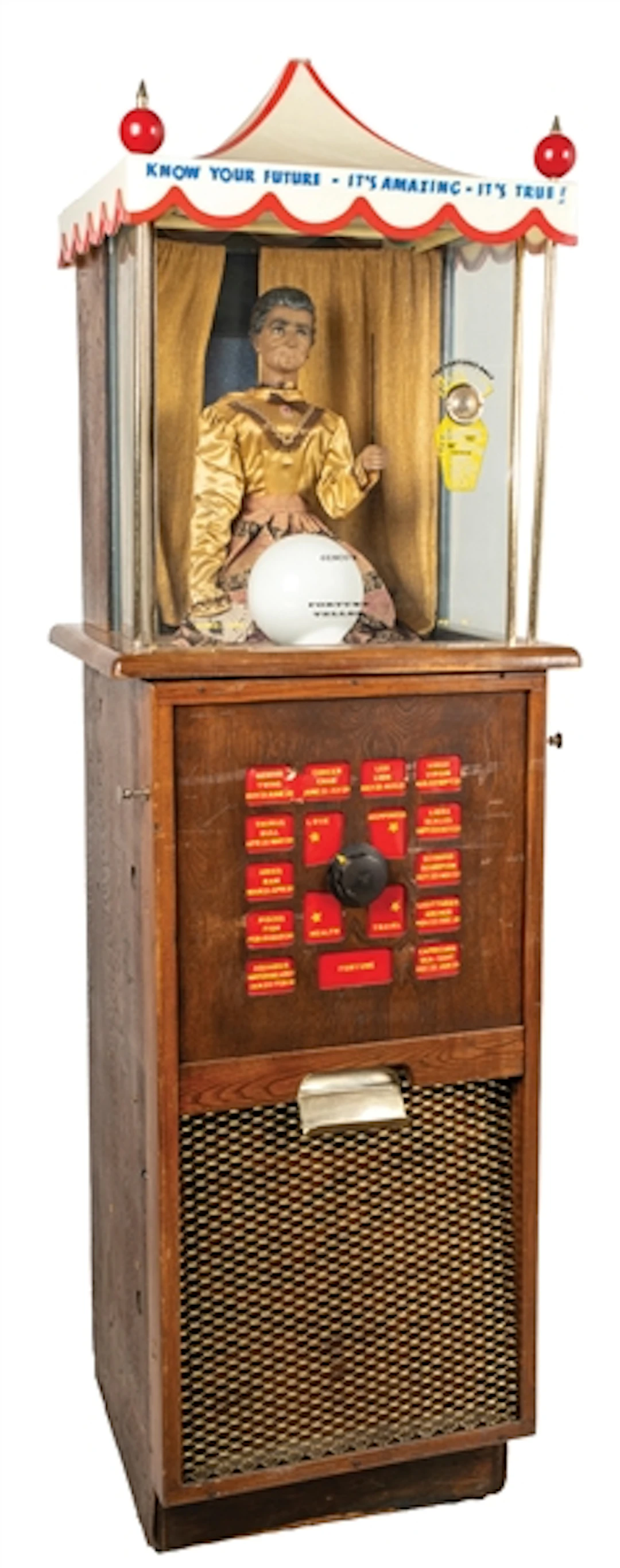 GENCO 10¢ HOROSCOPE GRANDMOTHER FORTUNE TELLER MACHINE