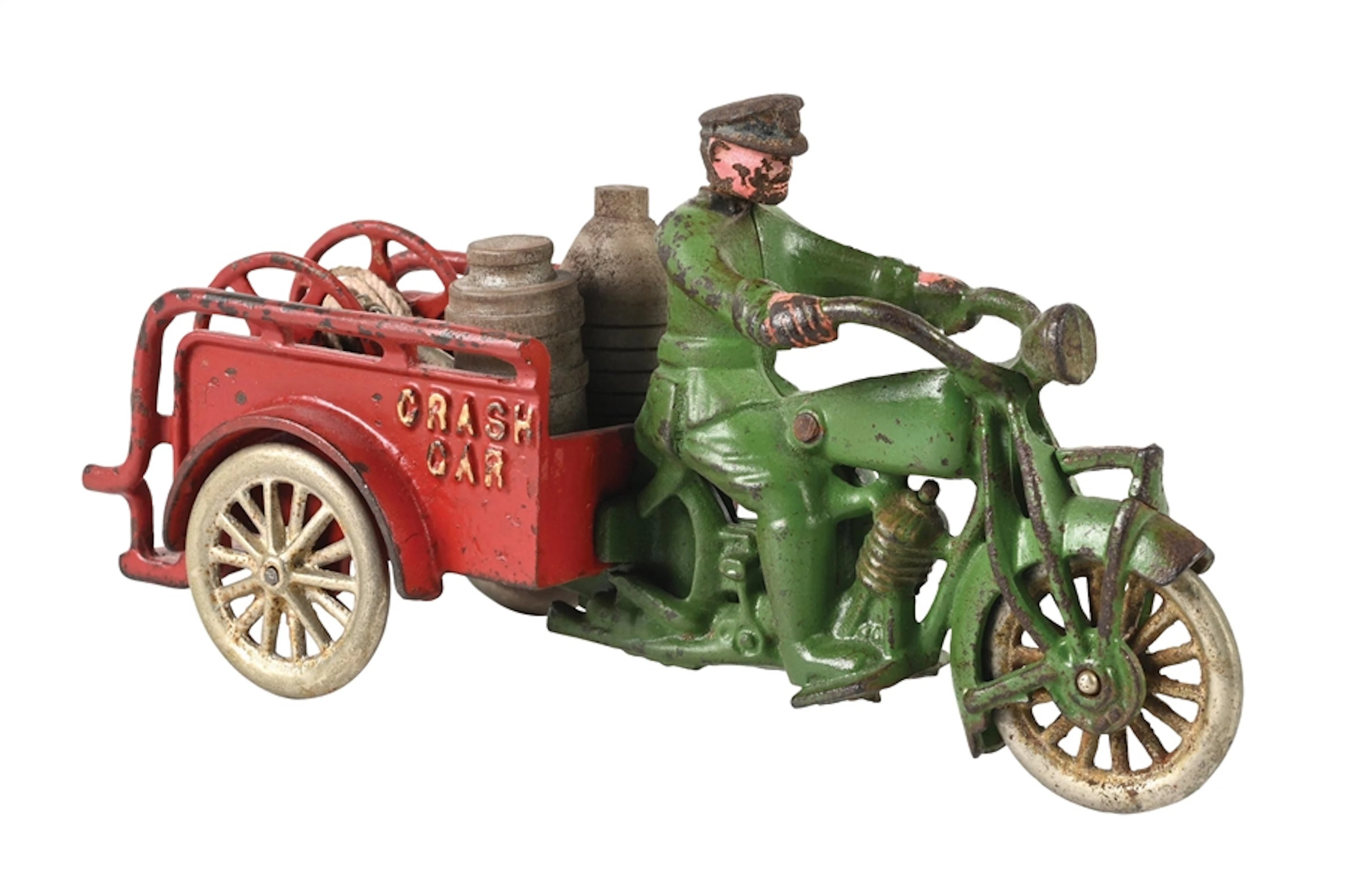 HUBLEY SWIVEL HEAD CRASH CAR MOTORCYCLE