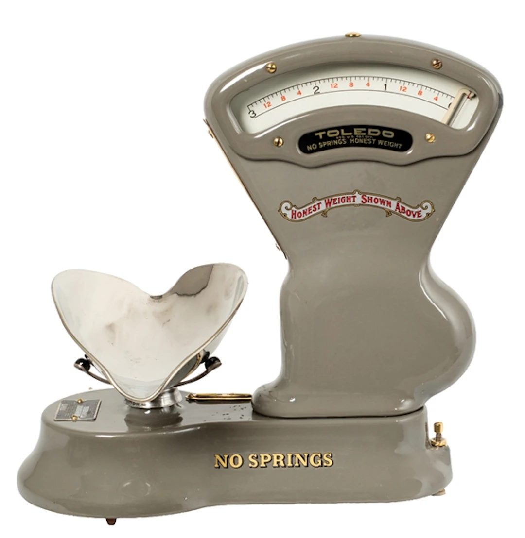 RESTORED TOLEDO 3 LB. CANDY SCALE