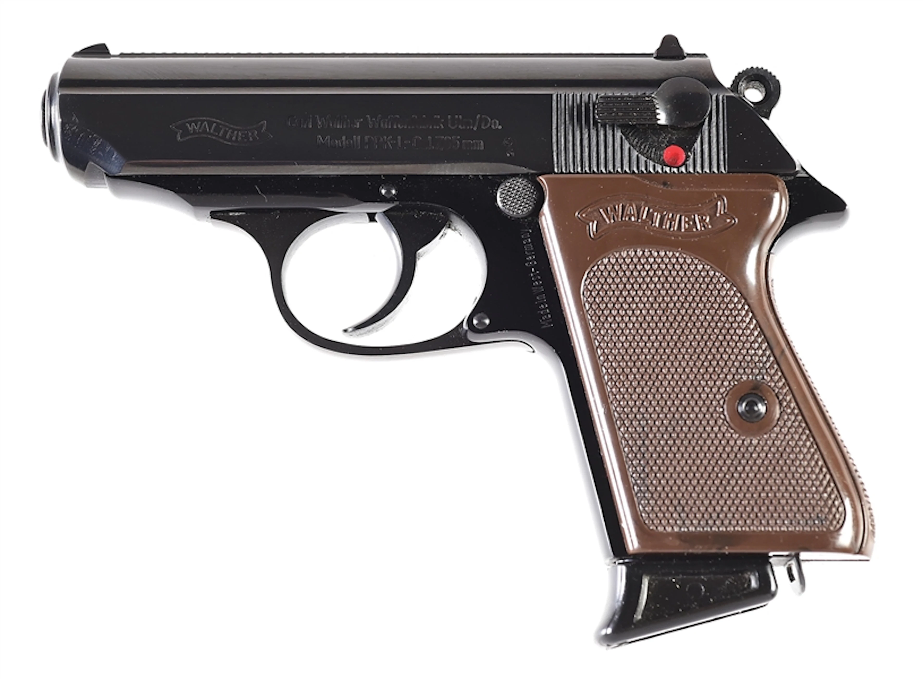 (C) WALTHER PPK-L DURAL .32 ACP SEMI-AUTOMATIC PISTOL WITH BOX.