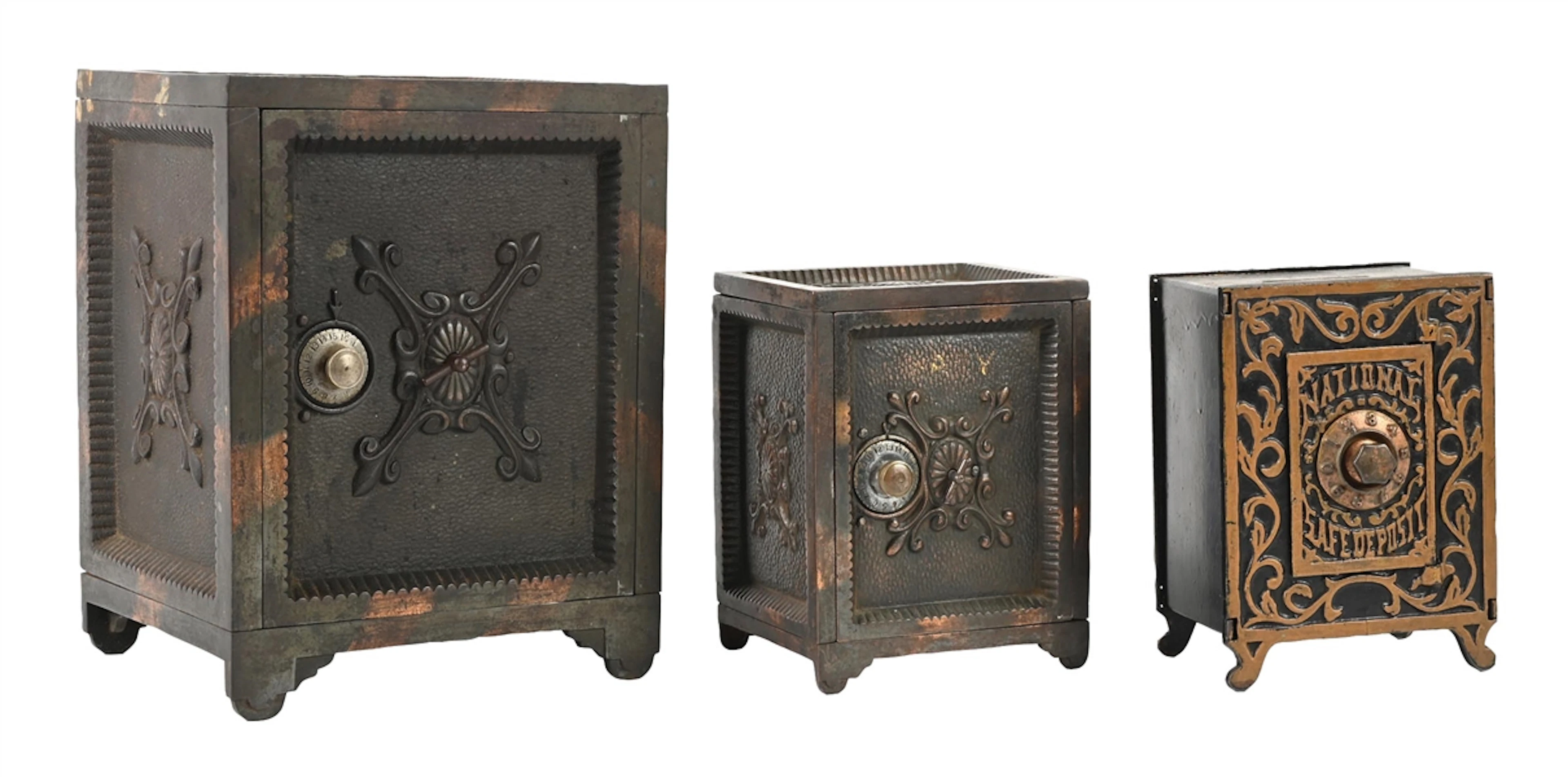 LOT OF 3: SAFE BANKS
