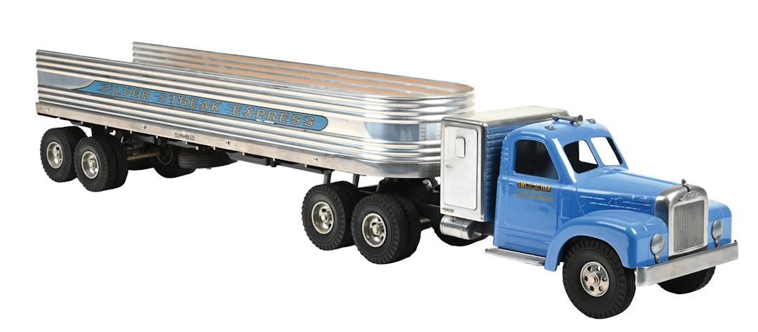 SMITH-MILLER SILVER STREAK EXPRESS TRUCK W/ TRAILER