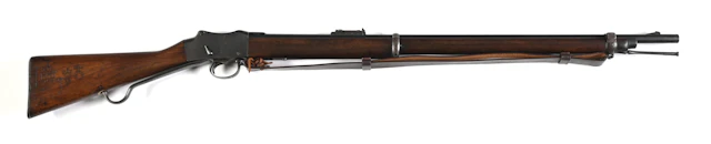 (A) ENFIELD MARTINI-HENRY MK IV SINGLE SHOT RIFLE.