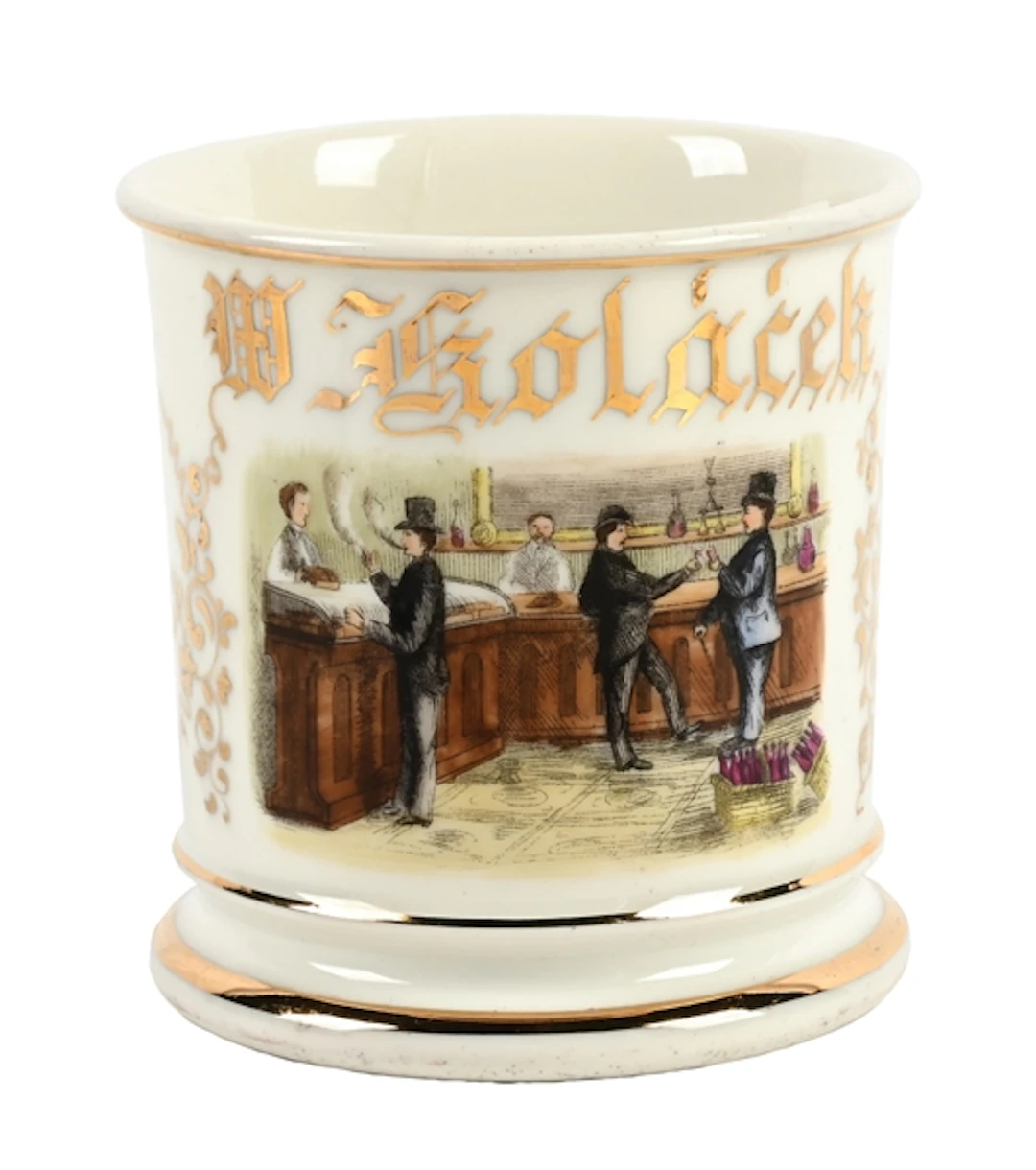 BARTENDER'S SHAVING MUG