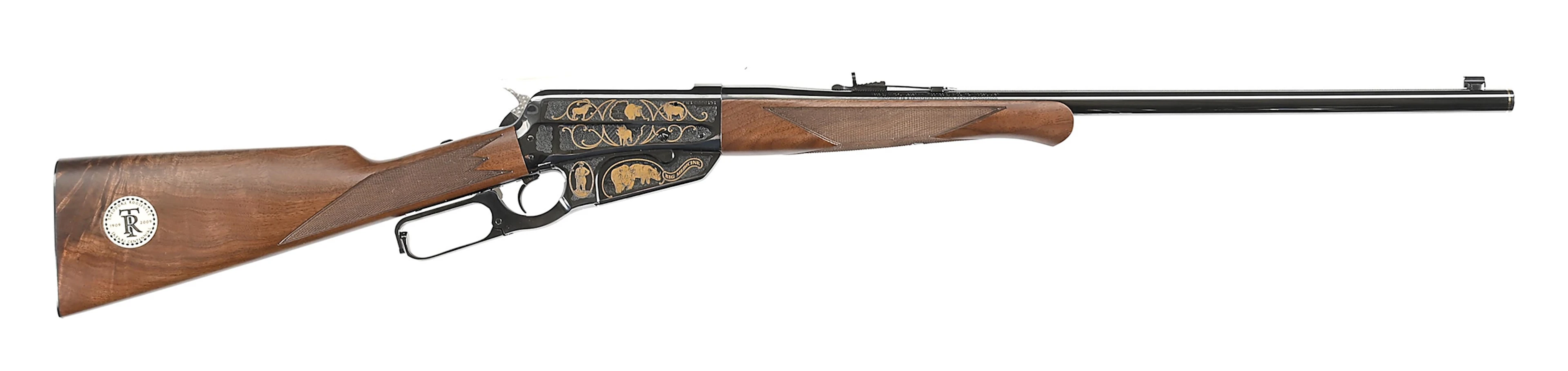 (M) THEODORE ROOSEVELT SAFARI CUSTOM GRADE WINCHESTER 1895 .405 WINCHESTER