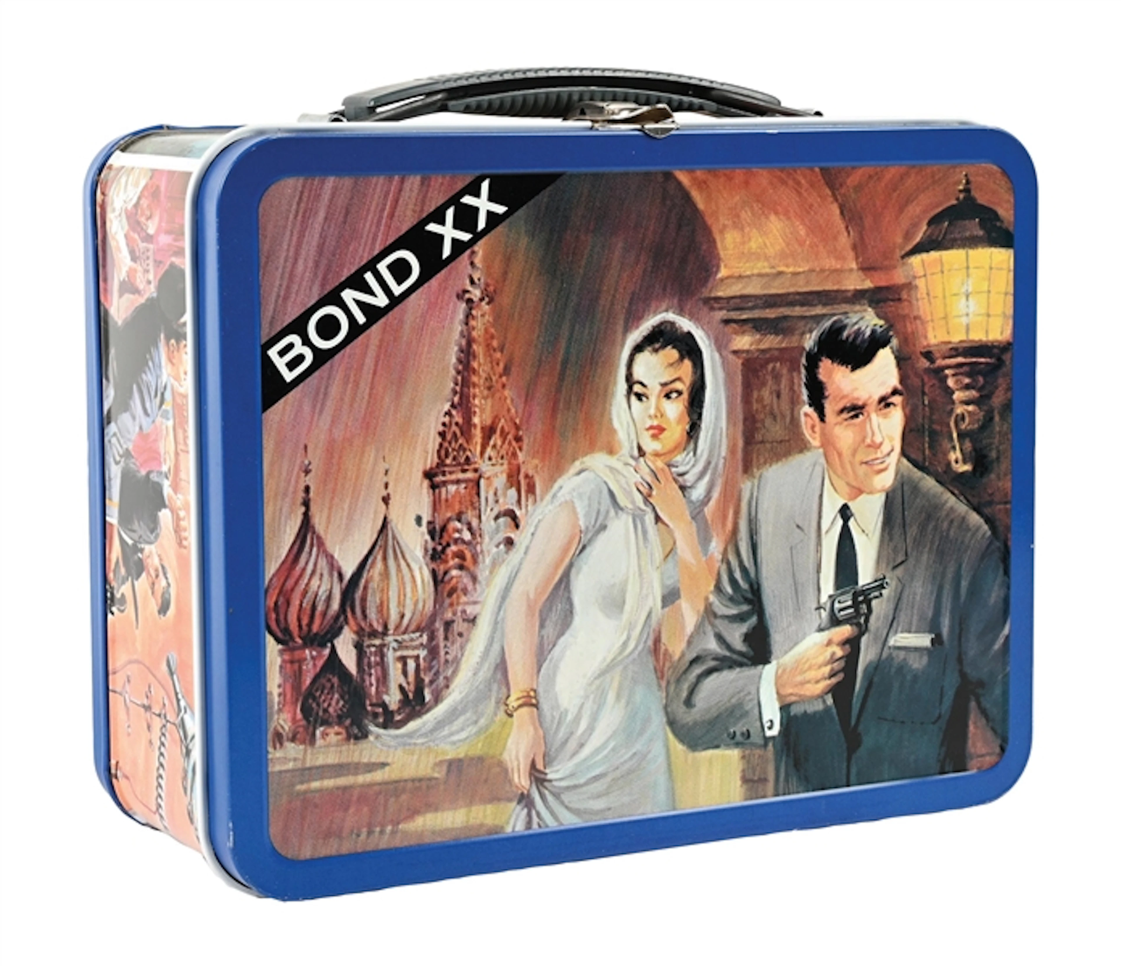 BOND XX METAL LUNCH BOX W/O THERMOS