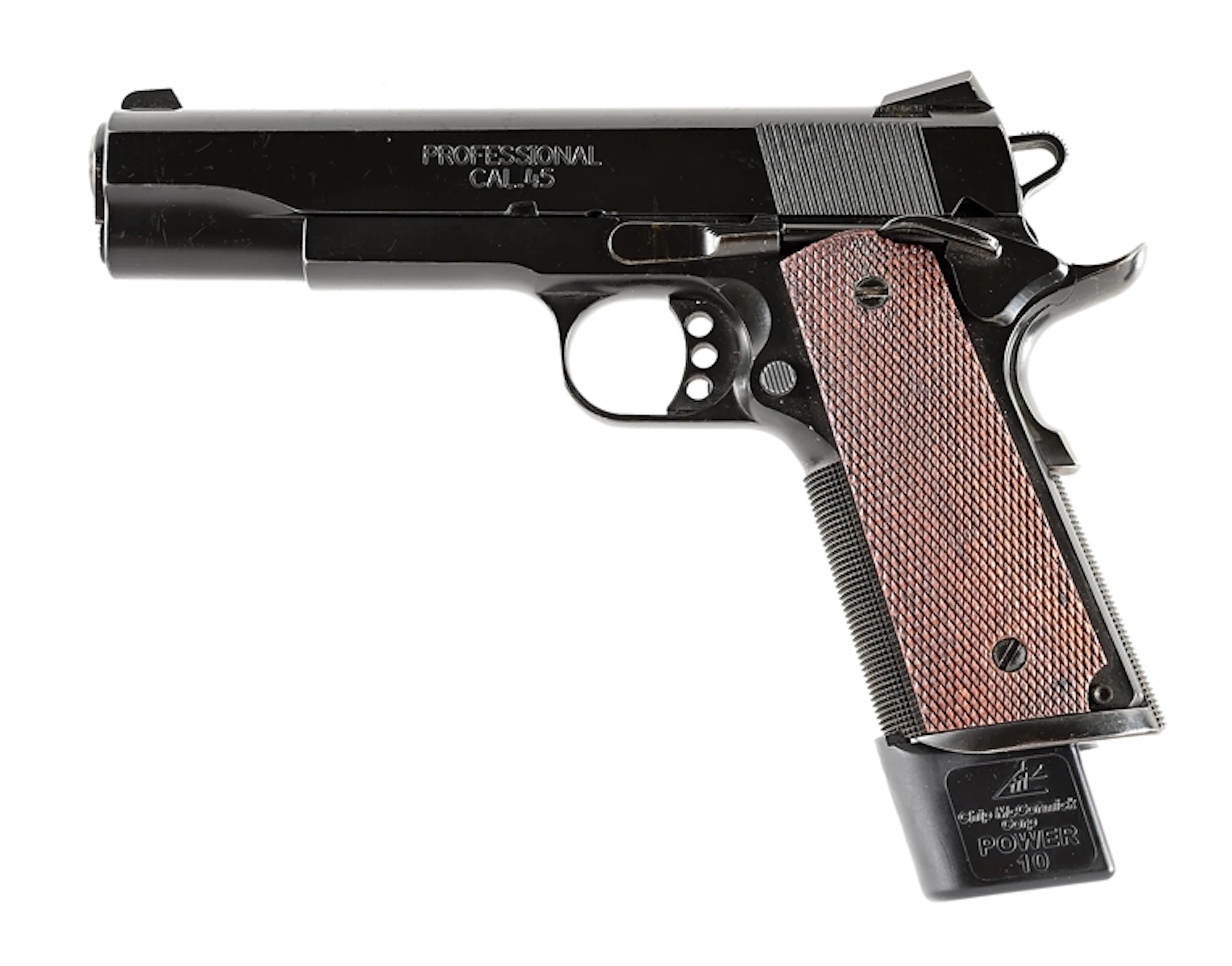 (M) SPRINGFIELD ARMORY CUSTOM SHOP PROFESSIONAL .45 ACP SEMI-AUTOMATIC PISTOL.