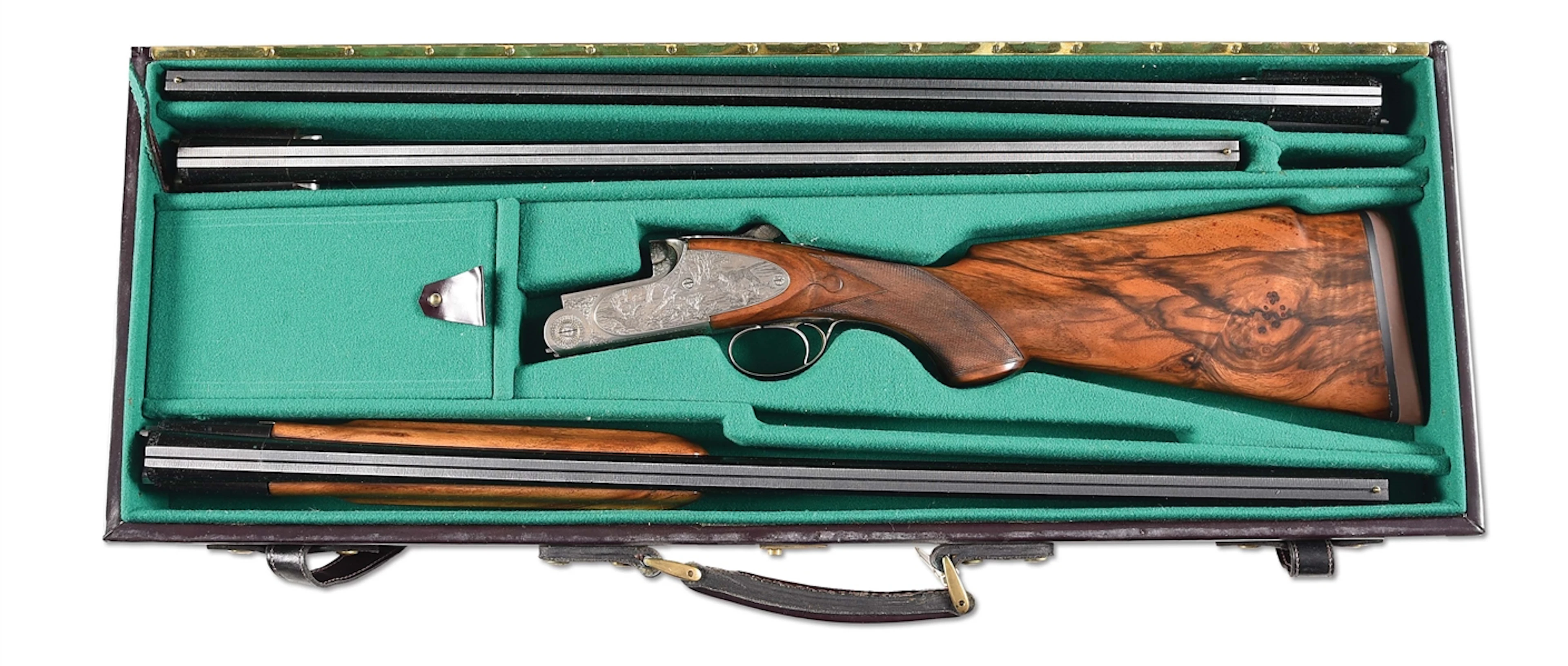 (M) ARMI DI LUSSO ZANOTTI 3 BARREL SET 12 BORE OVER UNDER SHOTGUN.