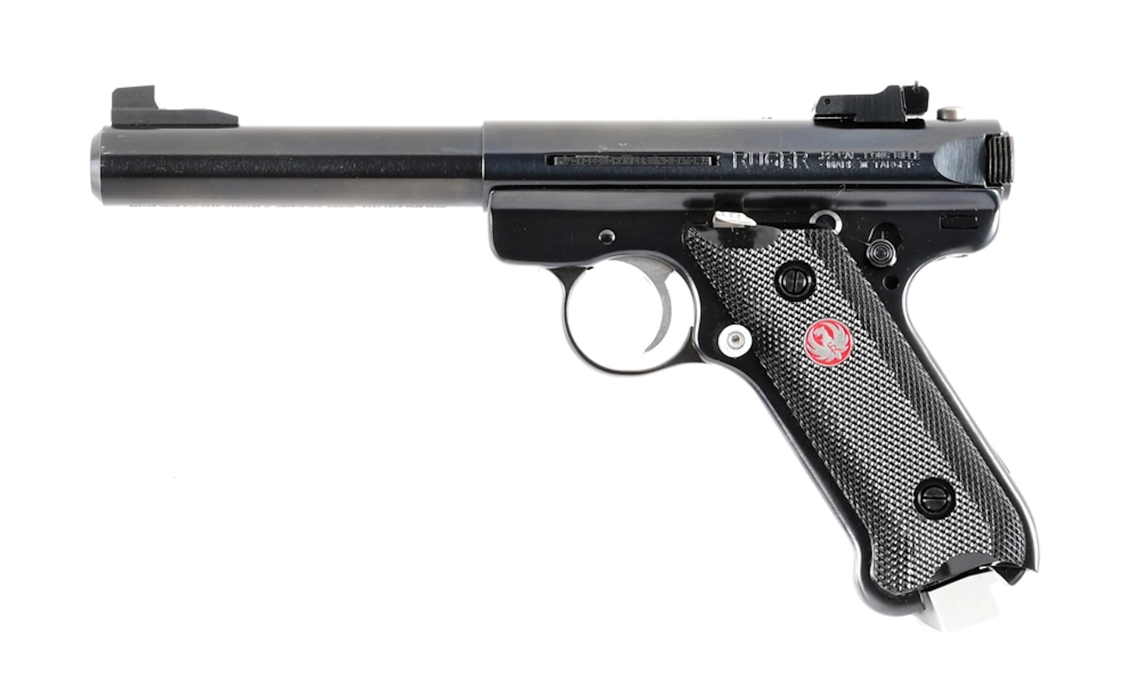 (M) RUGER MARK III TARGET SEMI-AUTOMATIC PISTOL WITH CASE