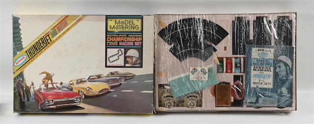 AURORA THUNDERJET 500 MOTOR HO SCALE STIRLING MOSS CHAMPIONSHIP RACING SET