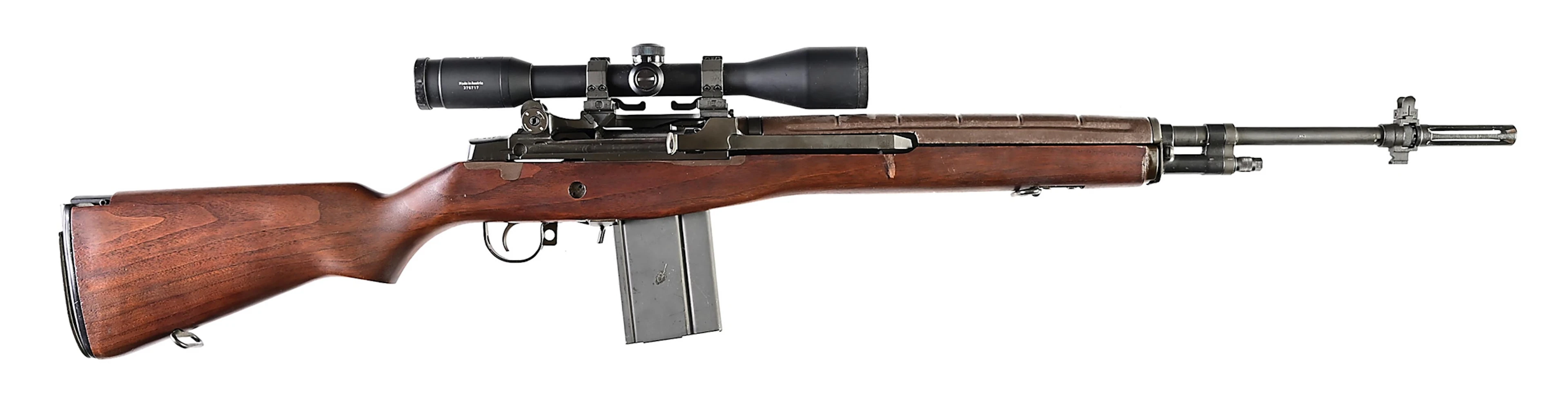 (M) PRE-BAN SPRINGFIELD ARMORY M1A SUPER MATCH SEMI AUTOMATIC RIFLE.