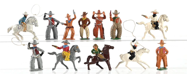 MANNOIL, BARCLAY, & GREY IRON WILD WEST ASSORTMENT