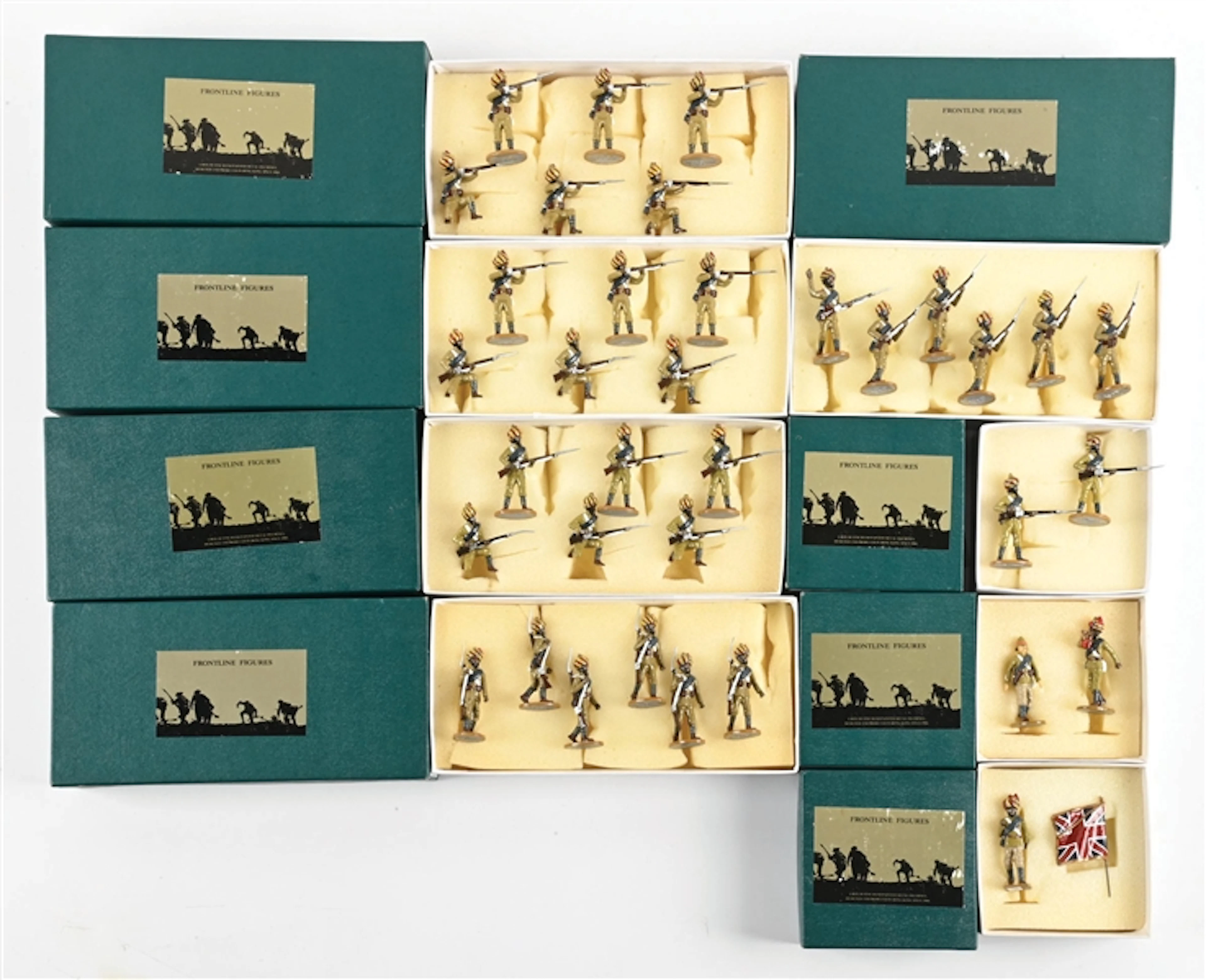 LOT OF 8: FRONTLINE THE KHYBER RIFLES SETS IN BOXES