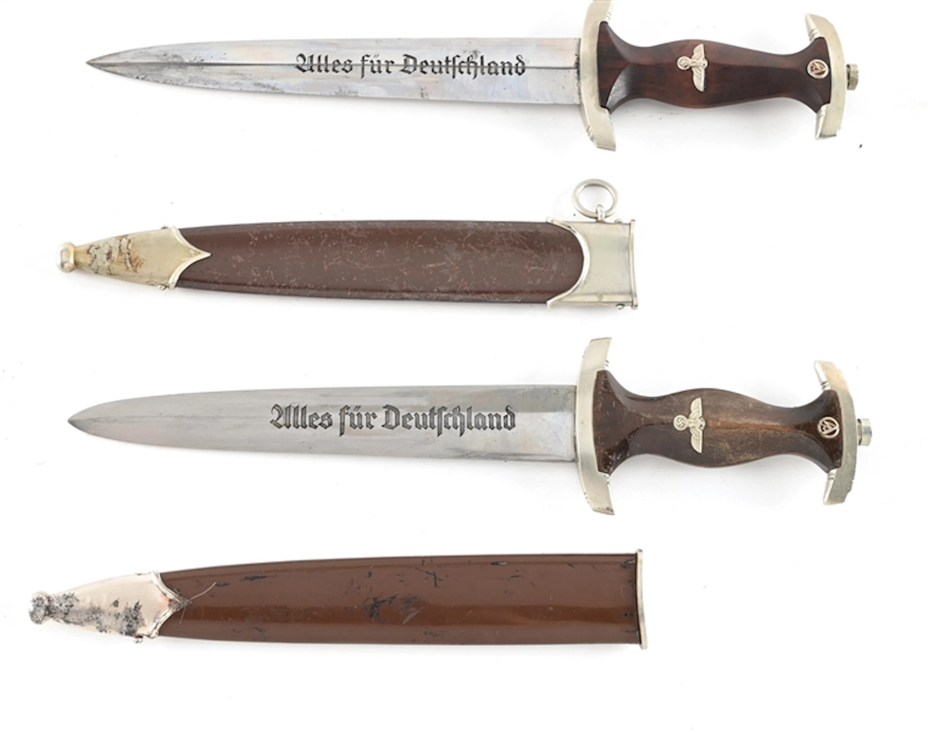 LOT OF 2: THIRD REICH SA DAGGERS.