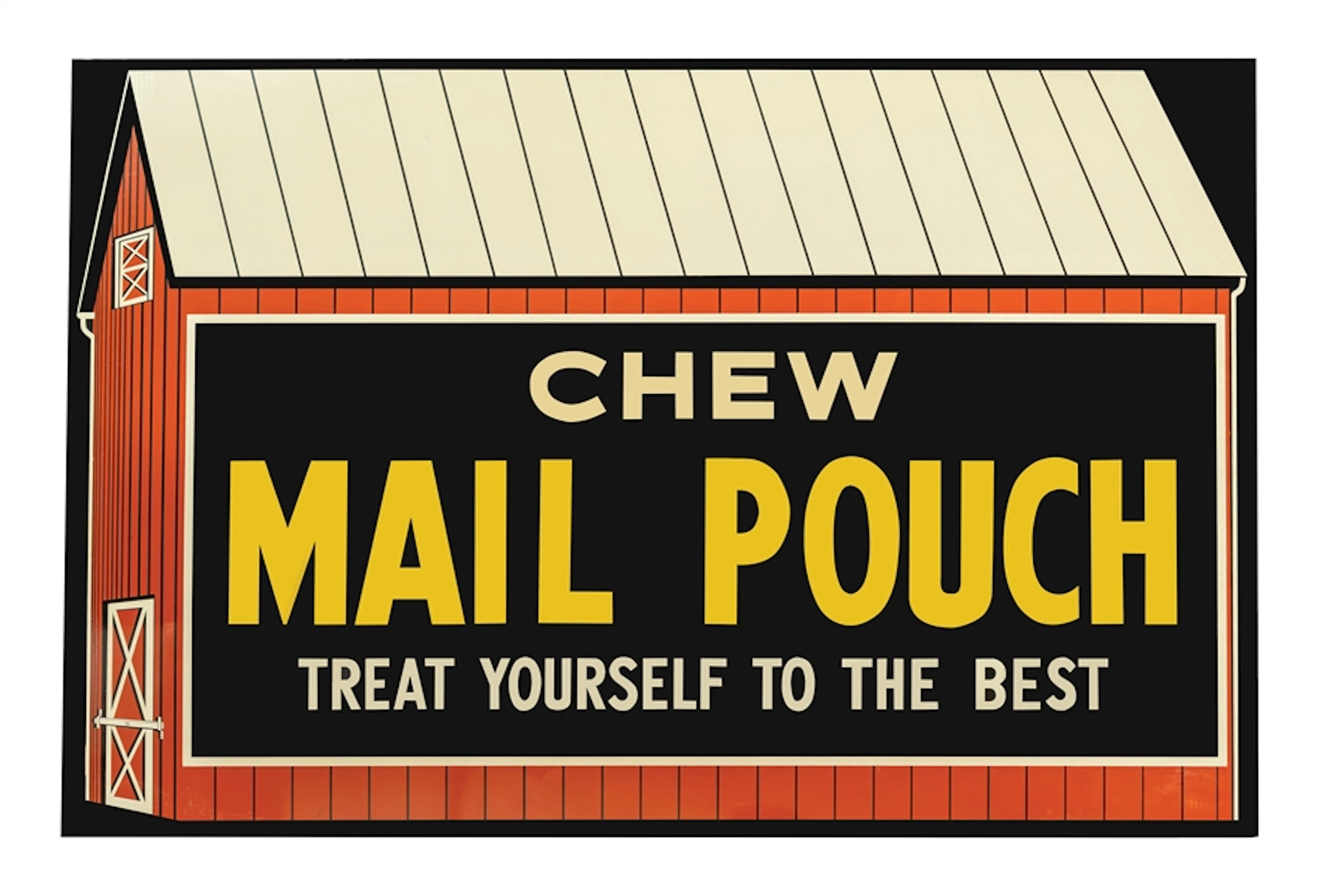 CHEW MAIL POUCH TOBACCO SIGN