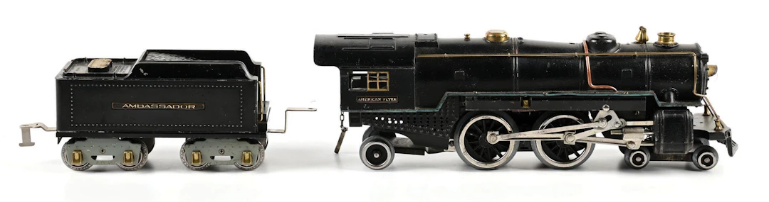 PRE-WAR AMERICAN FLYER STANDARD GA. AMBASSADOR STEAM LOCOMOTIVE &