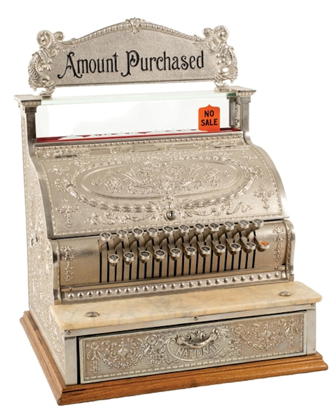 NATIONAL CASH REGISTER MODEL 332 SERIAL NO. 877420