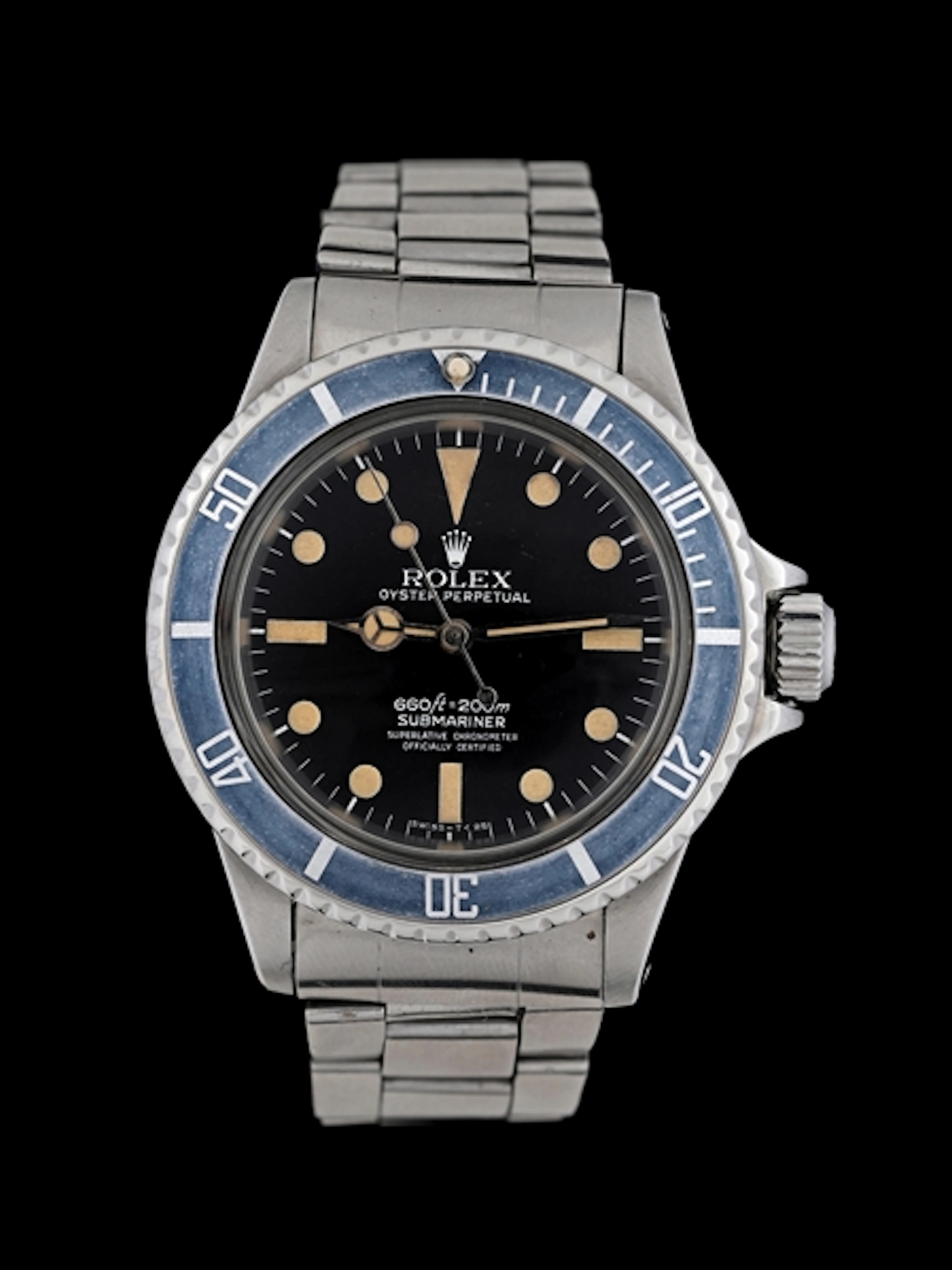 ROLEX OYSTER PERPETUAL SUBMARINER, REF. 5512 W/BOX