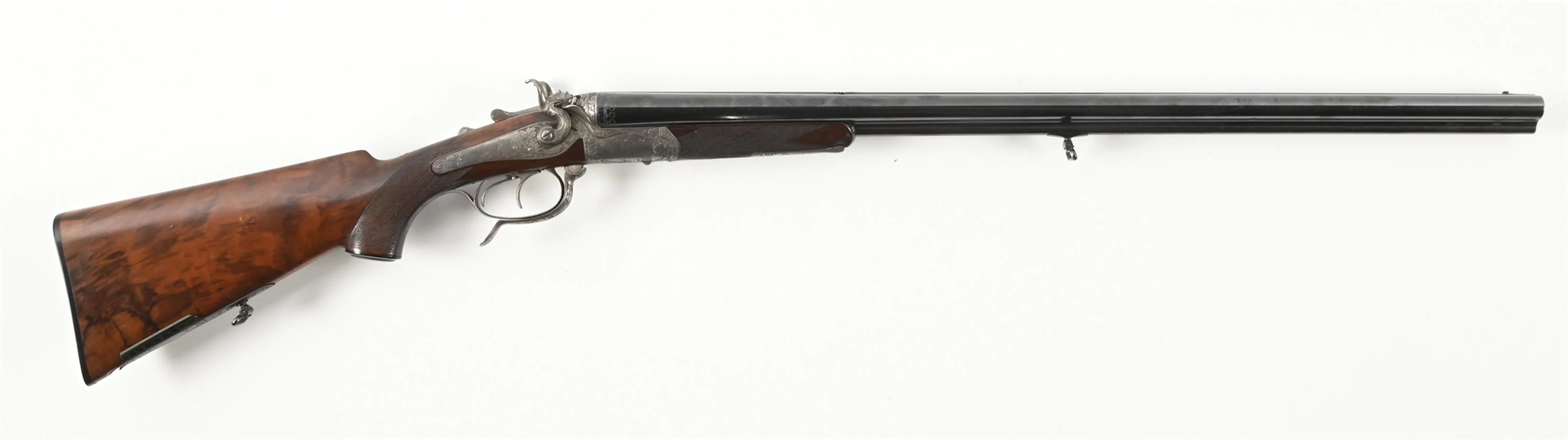 (C) PRE-WAR ENGRAVED THIEME & SCHLEGELMILCH NIMROD HAMMER DRILLING.
