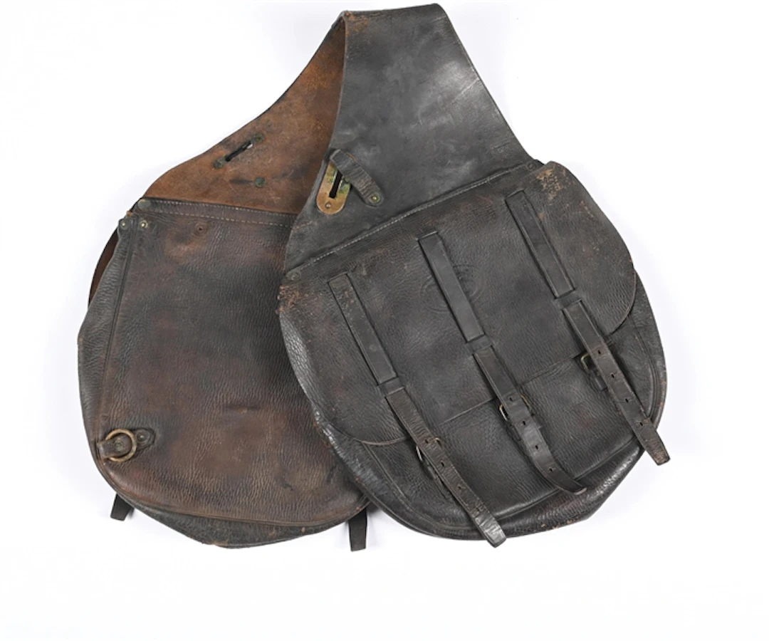 MODEL 1918 ARSENAL MARKED ORIGINAL WORLD WAR I SADDLE BAGS