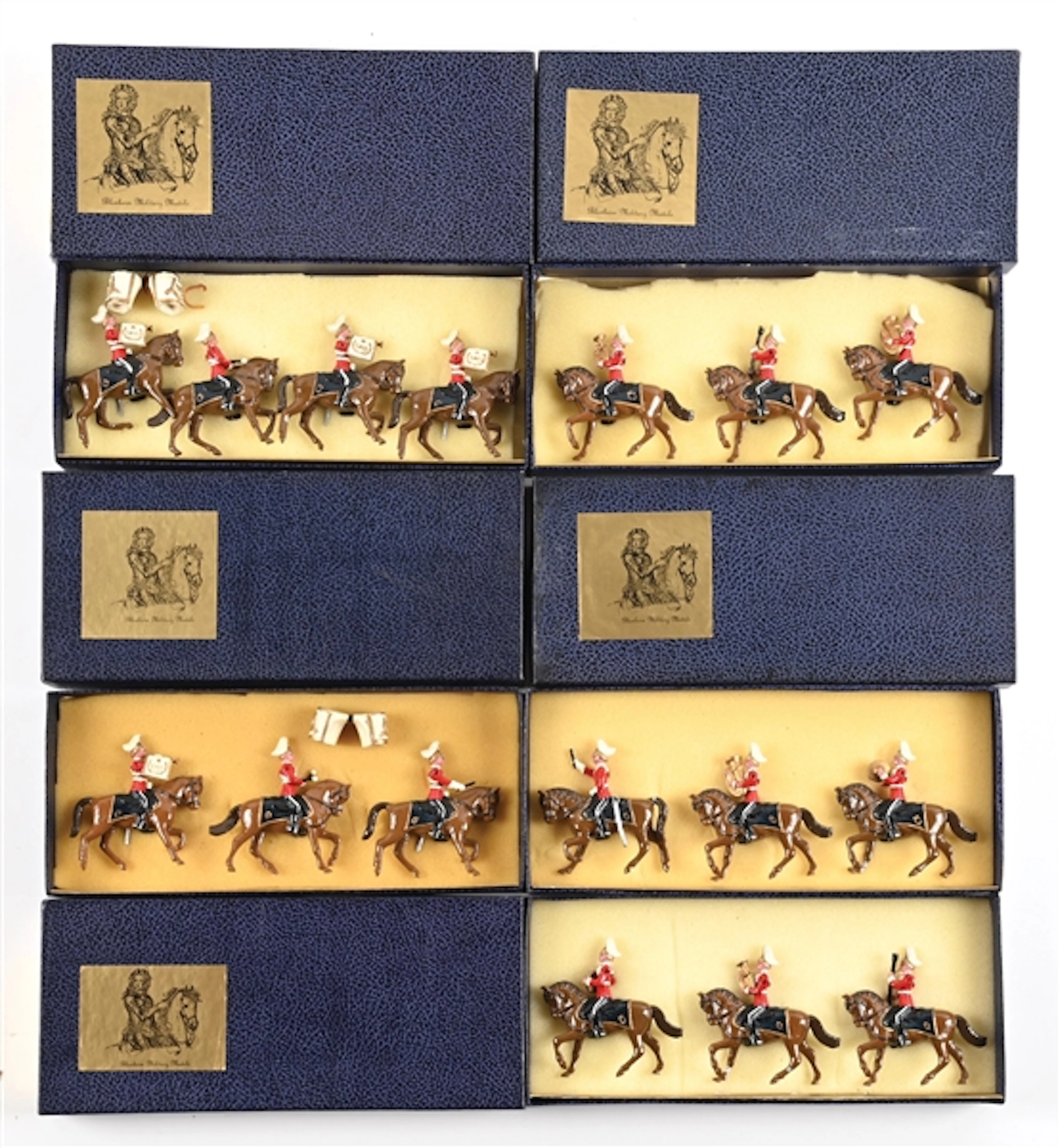 LOT OF 5: BLENHEIM SETS IN BOXES