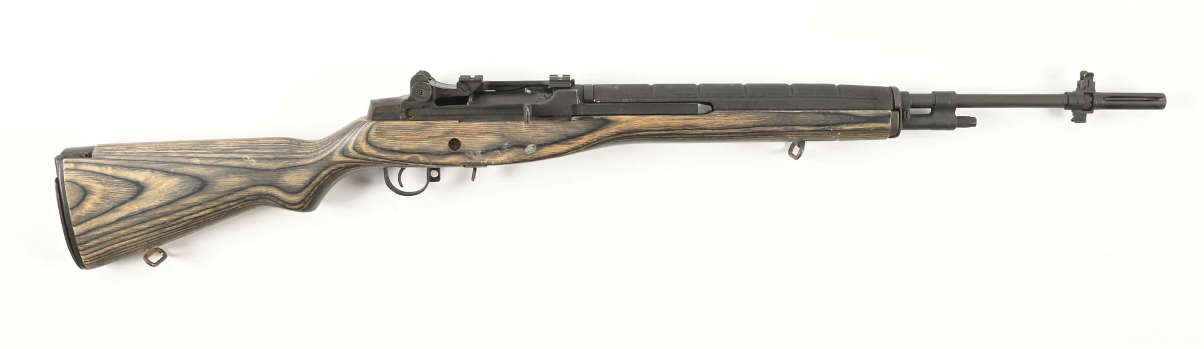 (M) PRE-BAN SPRINGFIELD ARMORY M1A SEMI-AUTO RIFLE.