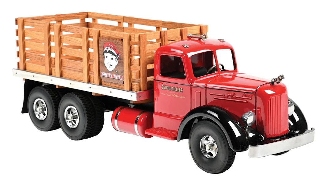 SMITH-MILLER SMITTY TOYS L MACK STAKE BED TRUCK