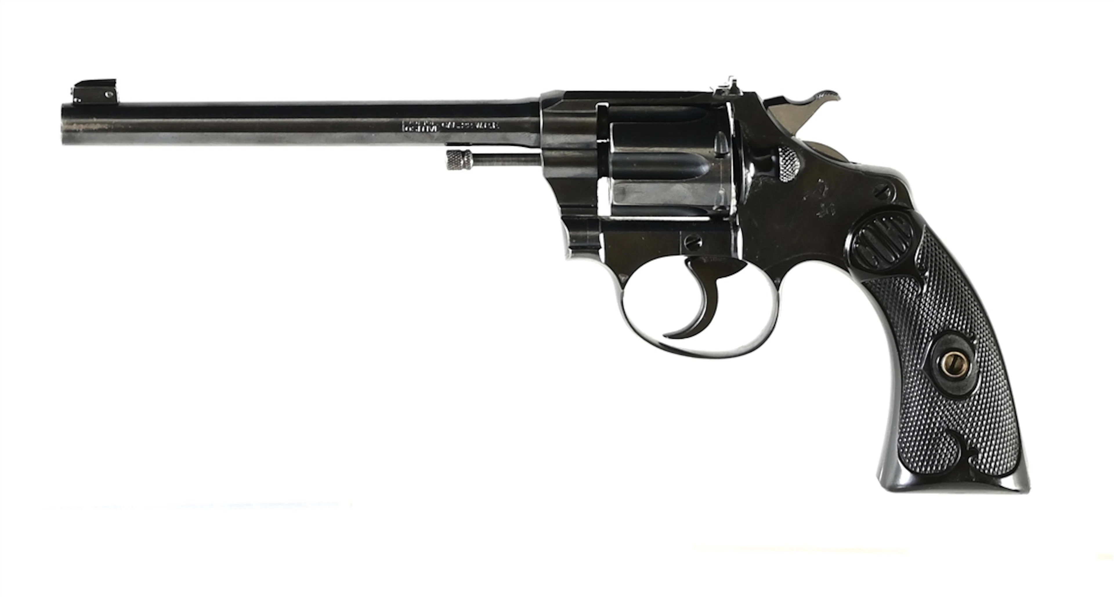 (C) PRE-WAR COLT POLICE POSITIVE TARGET MODEL DOUBLE ACTION REVOLVER.