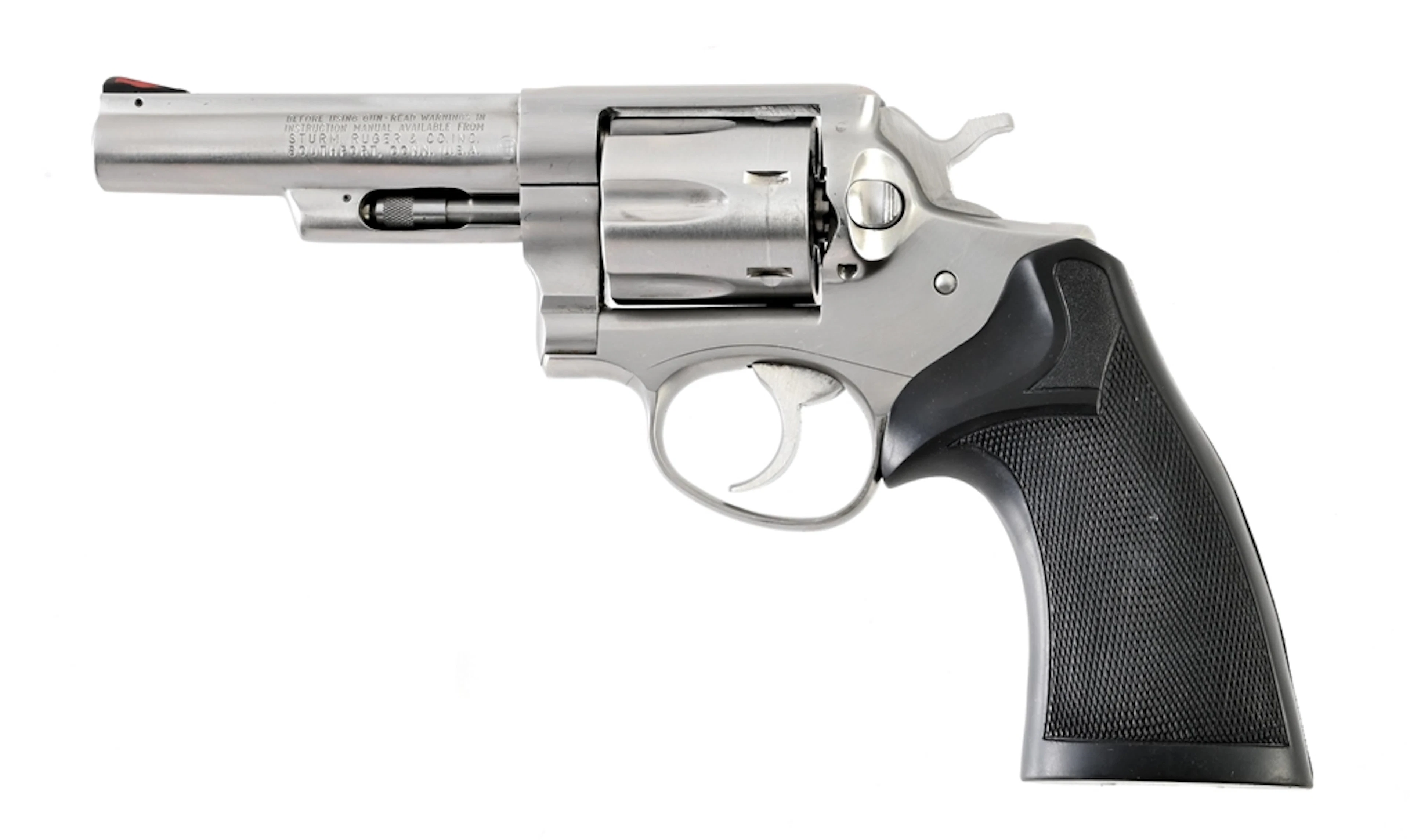 (M) RUGER POLICE SERVICE SIX DOUBLE ACTION REVOLVER.