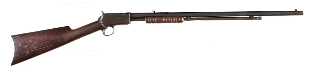 (C) WINCHESTER MODEL 1890 SLIDE ACTION RIFLE.
