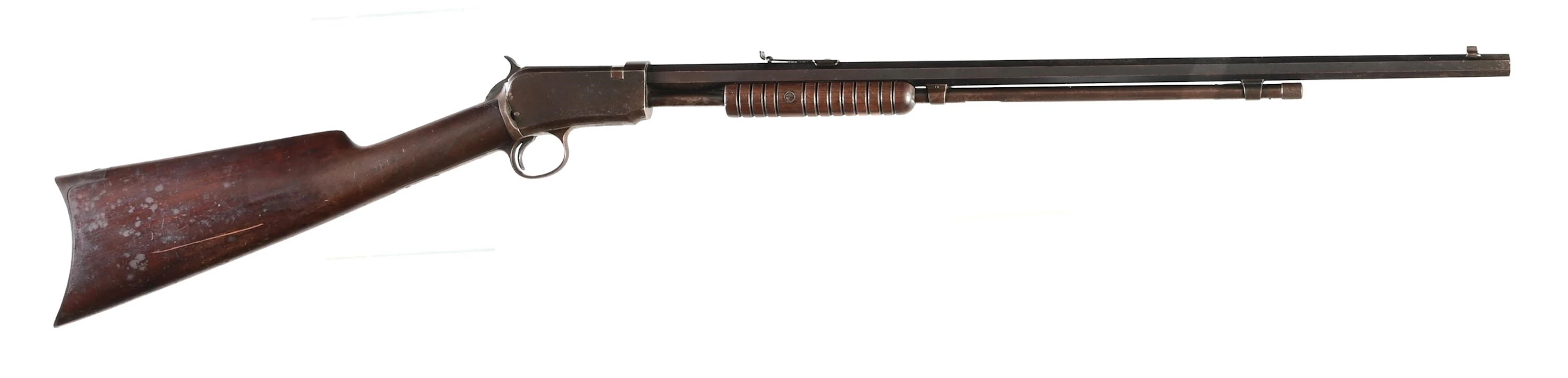 (C) WINCHESTER MODEL 1890 SLIDE ACTION RIFLE.