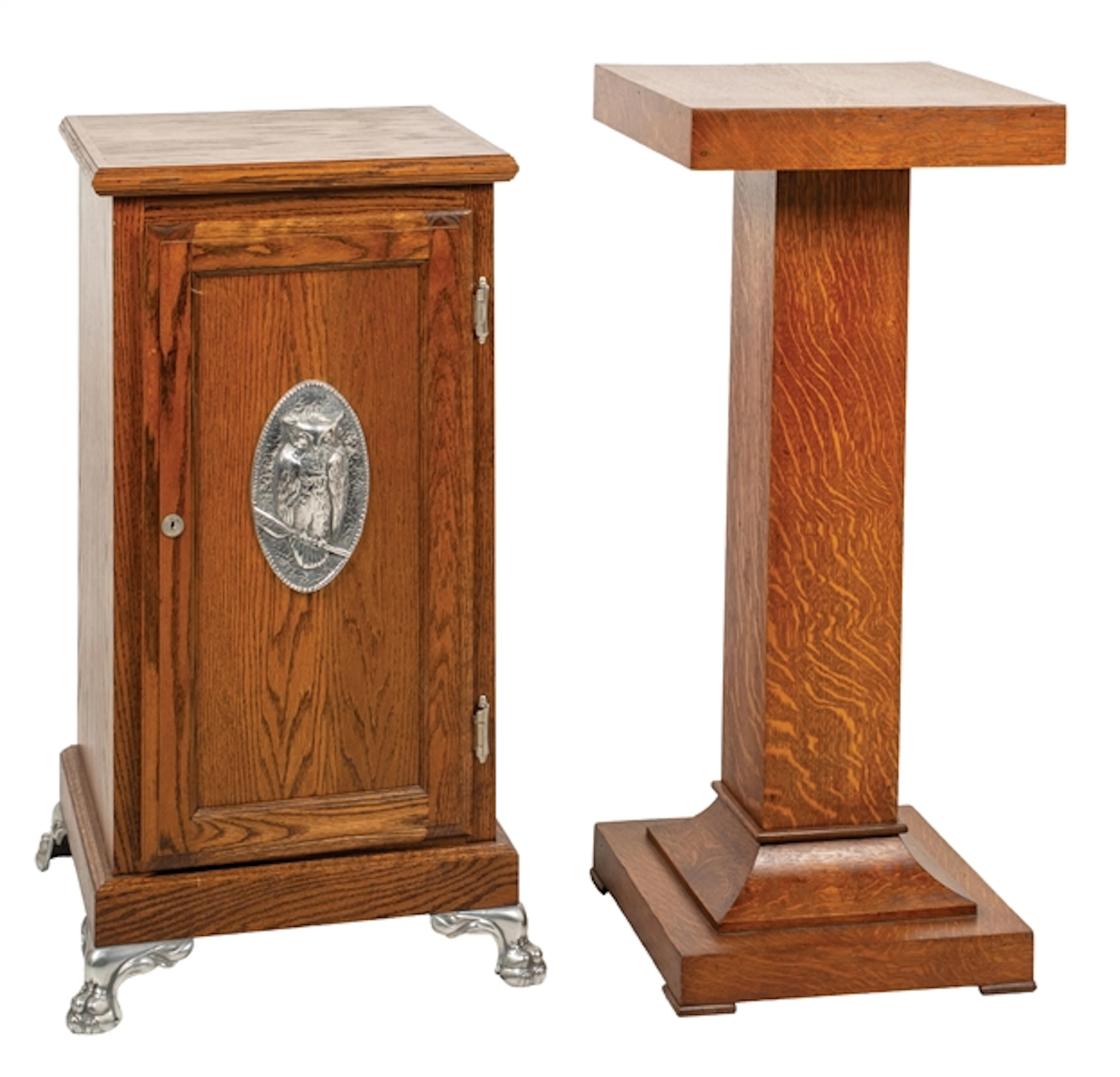 PAIR OF SLOT STANDS