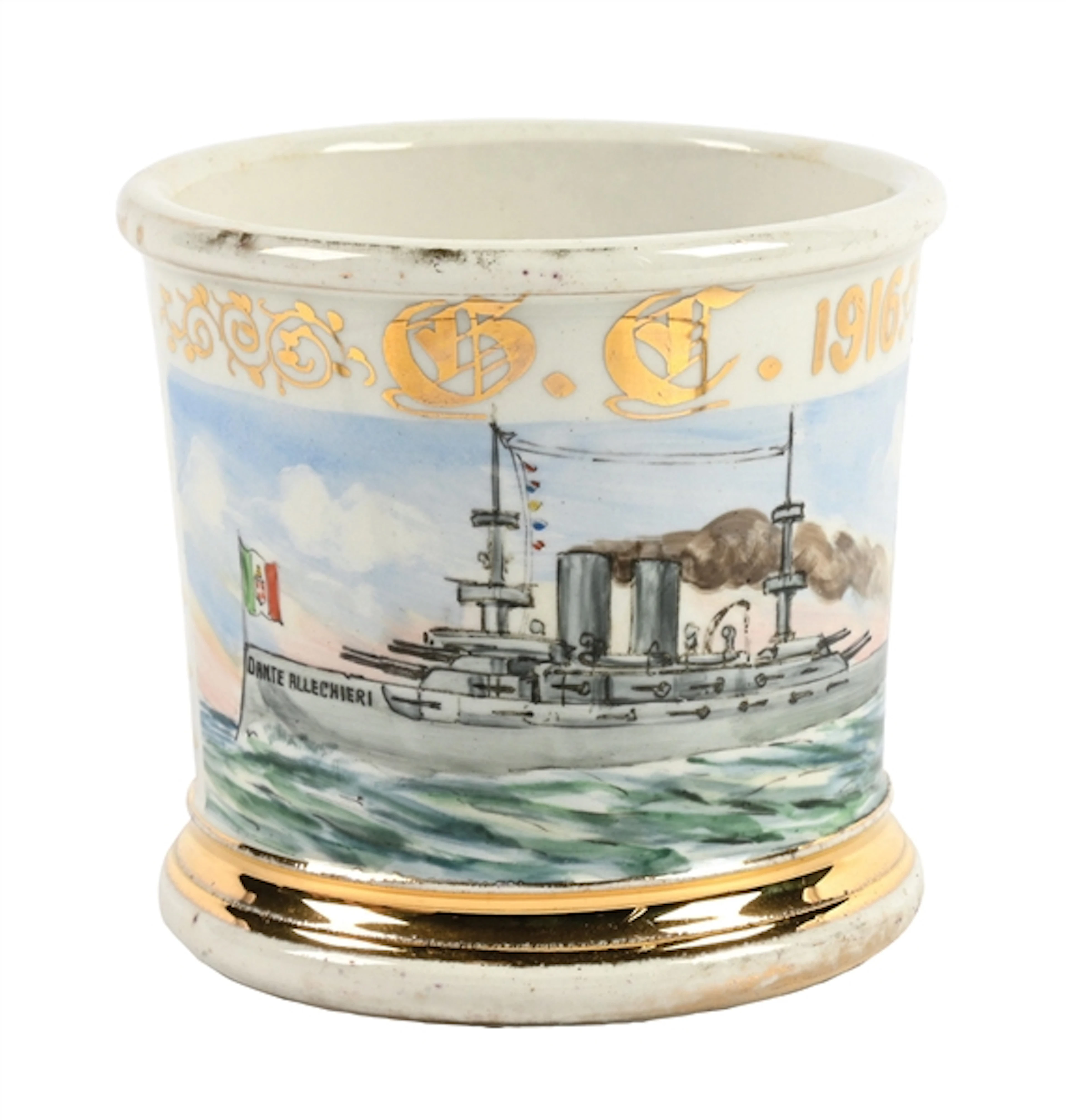 CAPTAIN'S SHAVING MUG