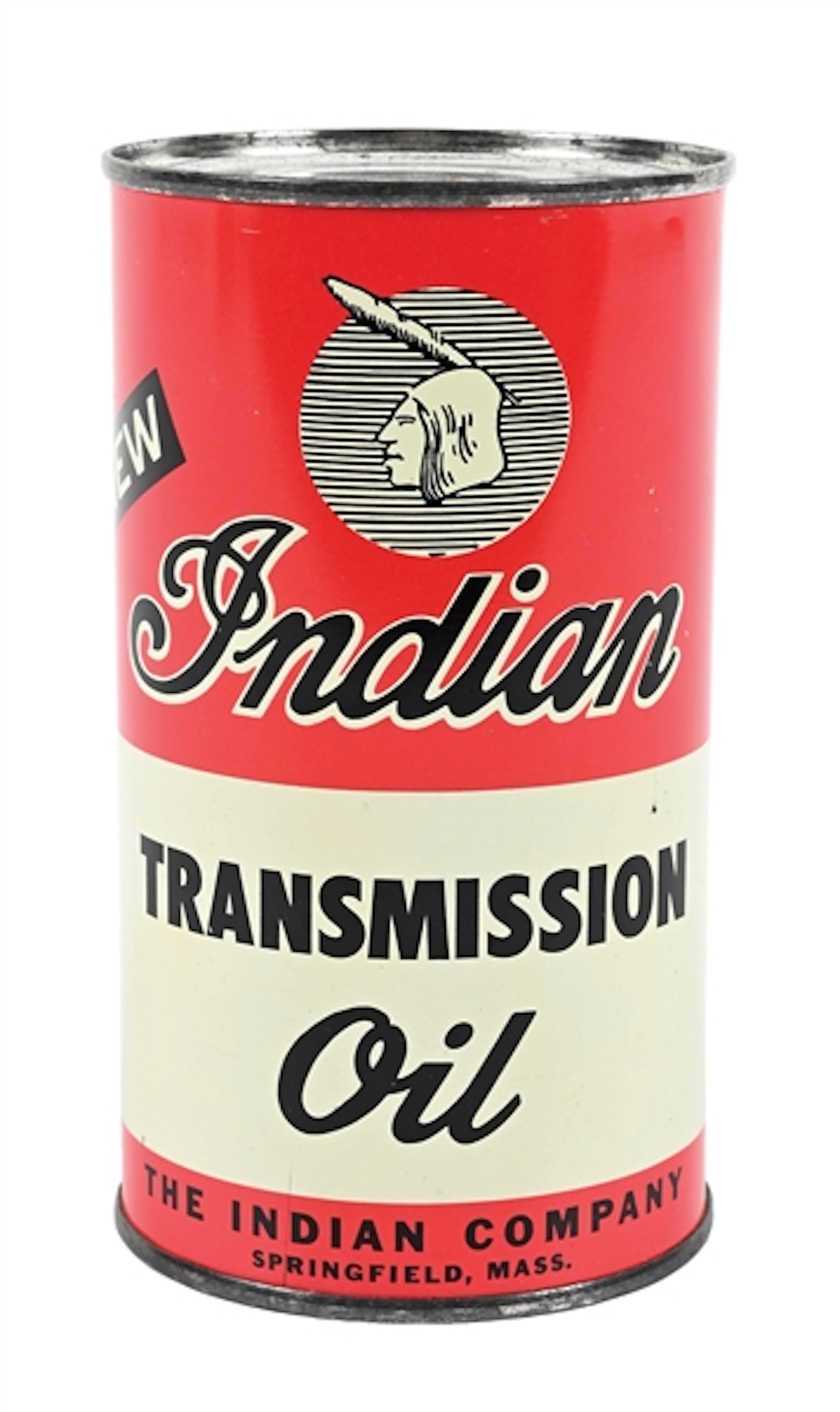 NEW INDIAN TRANSMISSION OIL ONE PINT CAN