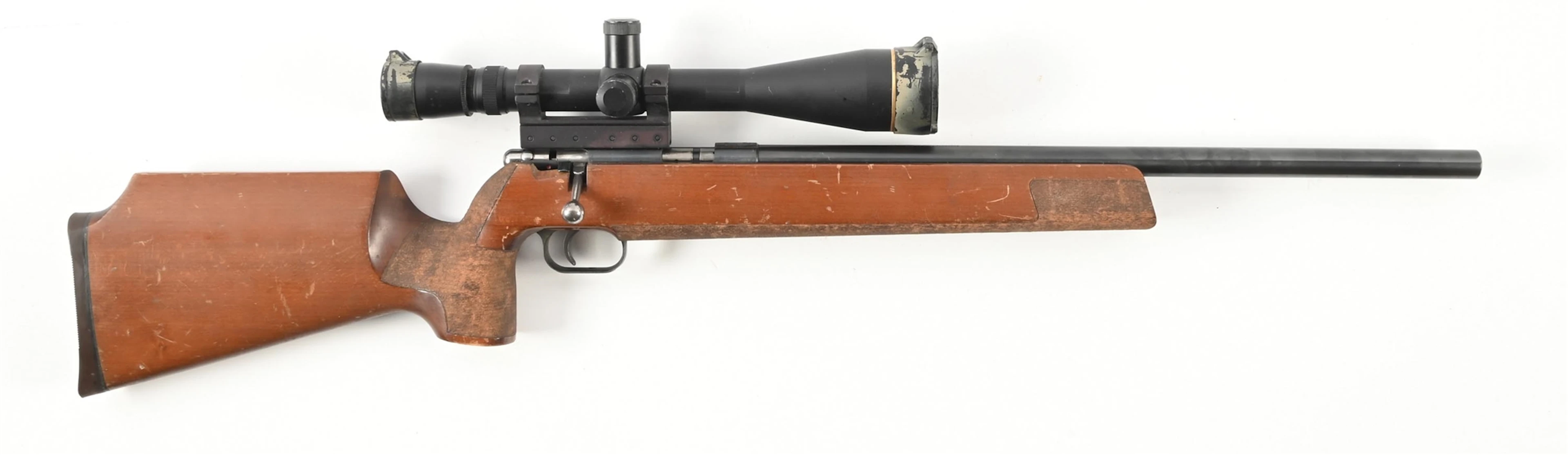 (M) ANSCHUTZ MODEL 64 SILHOUETTE BOLT ACTION RIFLE WITH LEUPOLD SCOPE