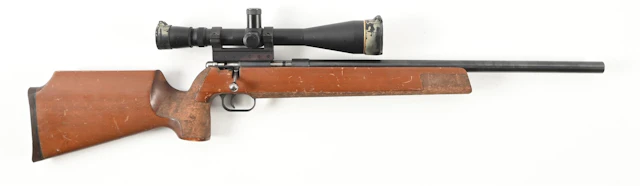 (M) ANSCHUTZ MODEL 64 SILHOUETTE BOLT ACTION RIFLE WITH LEUPOLD SCOPE
