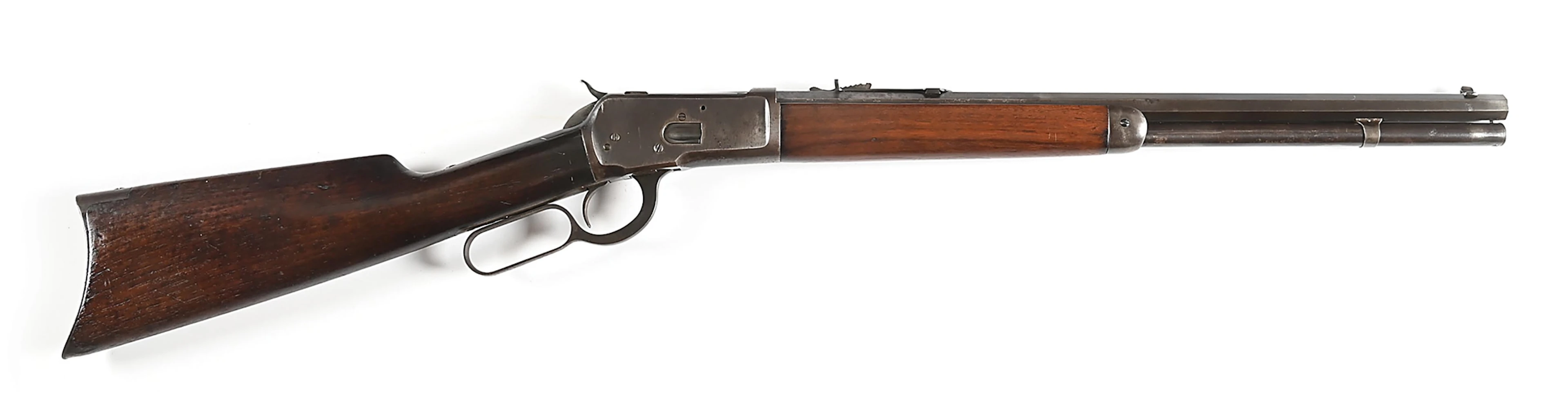 (C) WINCHESTER MODEL 1892 LEVER ACTION SHORT RIFLE 44 WCF.