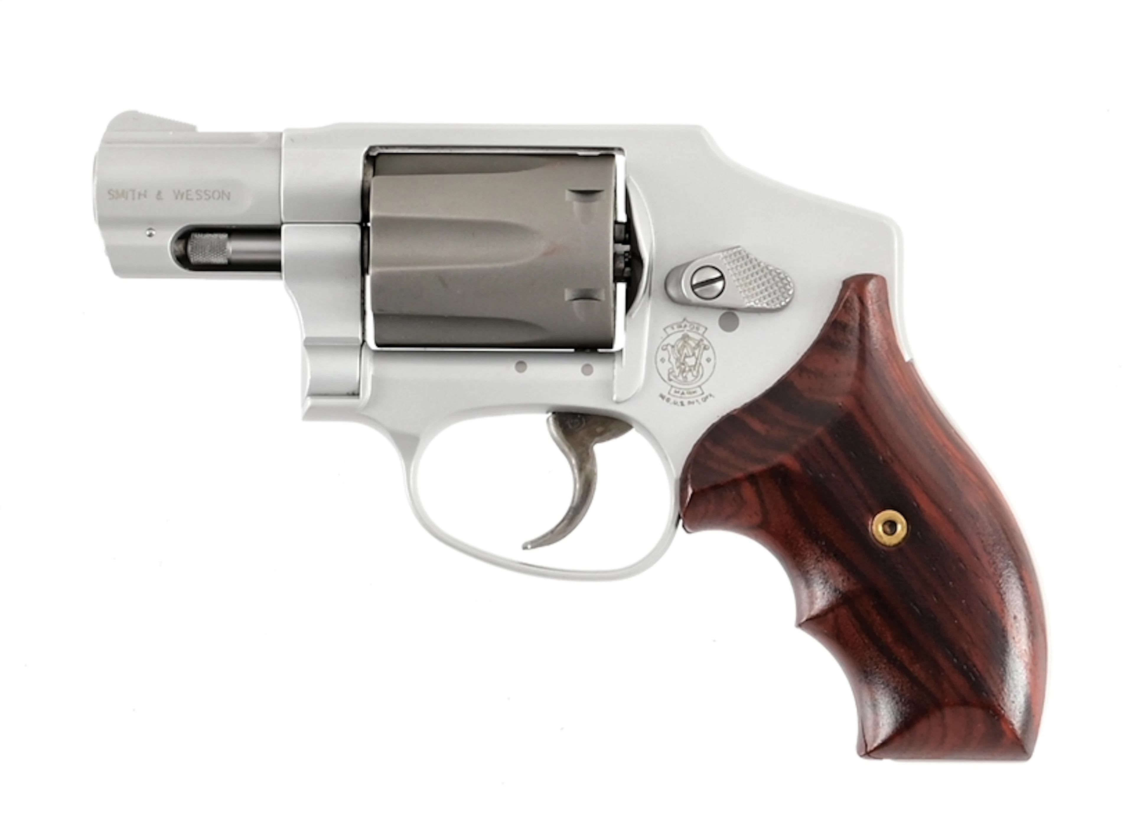 SMITH & WESSON MODEL 332 AIRLITE DOUBLE ACTION REVOLVER.