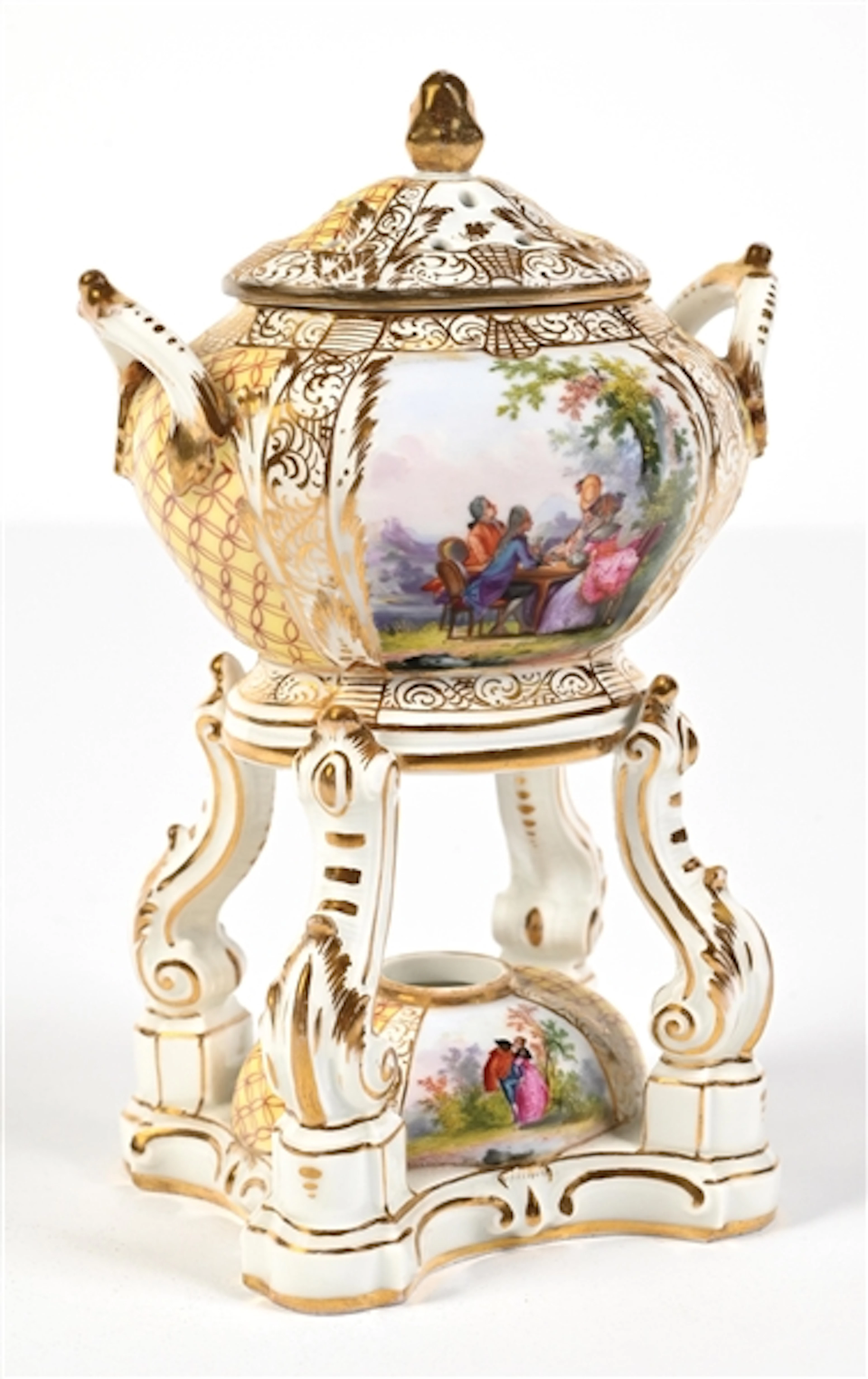 KPM BERLIN PORCELAIN PASTILLE BURNER