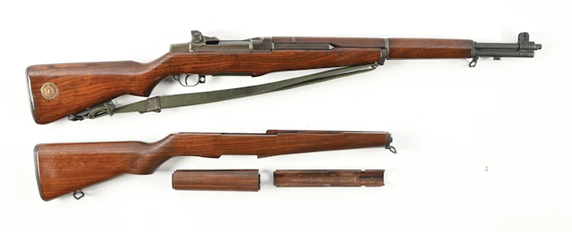 (C) SPRINGFIELD ARMORY M1 GARAND SEMI-AUTOMATIC RIFLE.